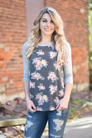Suit Your Fancy Floral Top