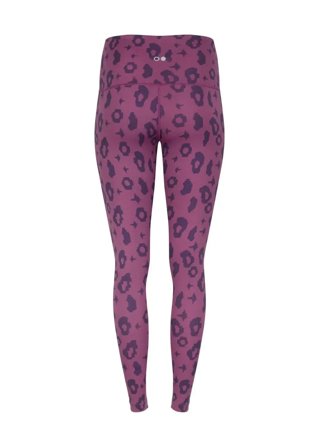 Surf & Yoga Leggings in Lila Leopard