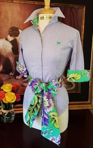 SWEET JANE IN LILAC WITH SASH