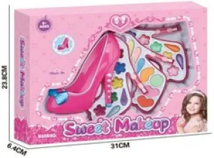 Sweet Makeup High Heel Cosmetic Set for Kids