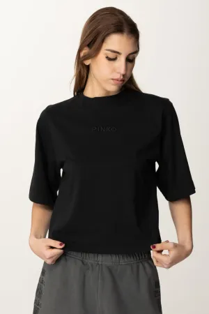 T-shirt con Logo In Tono