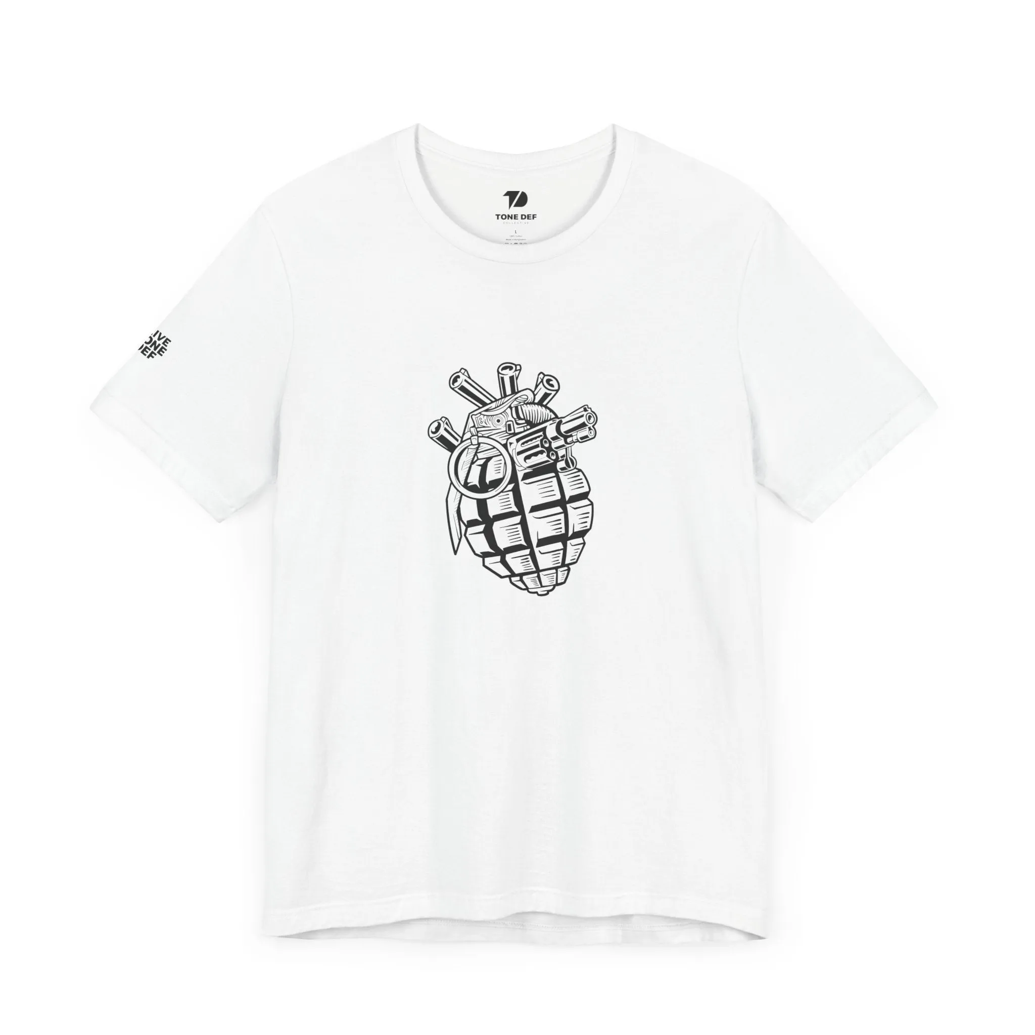 Tactical Heart Grenade - Unisex Jersey Short Sleeve Tee
