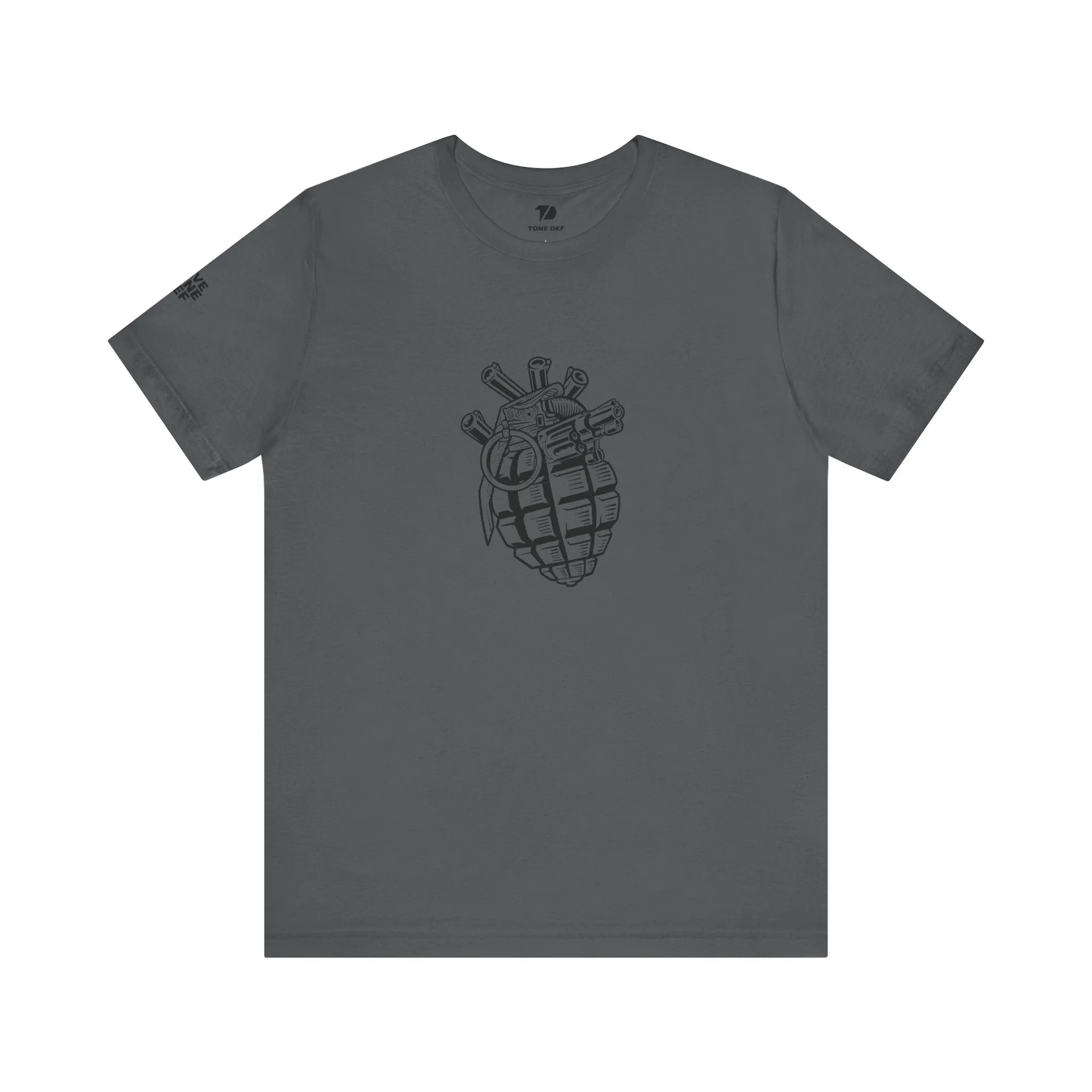 Tactical Heart Grenade - Unisex Jersey Short Sleeve Tee