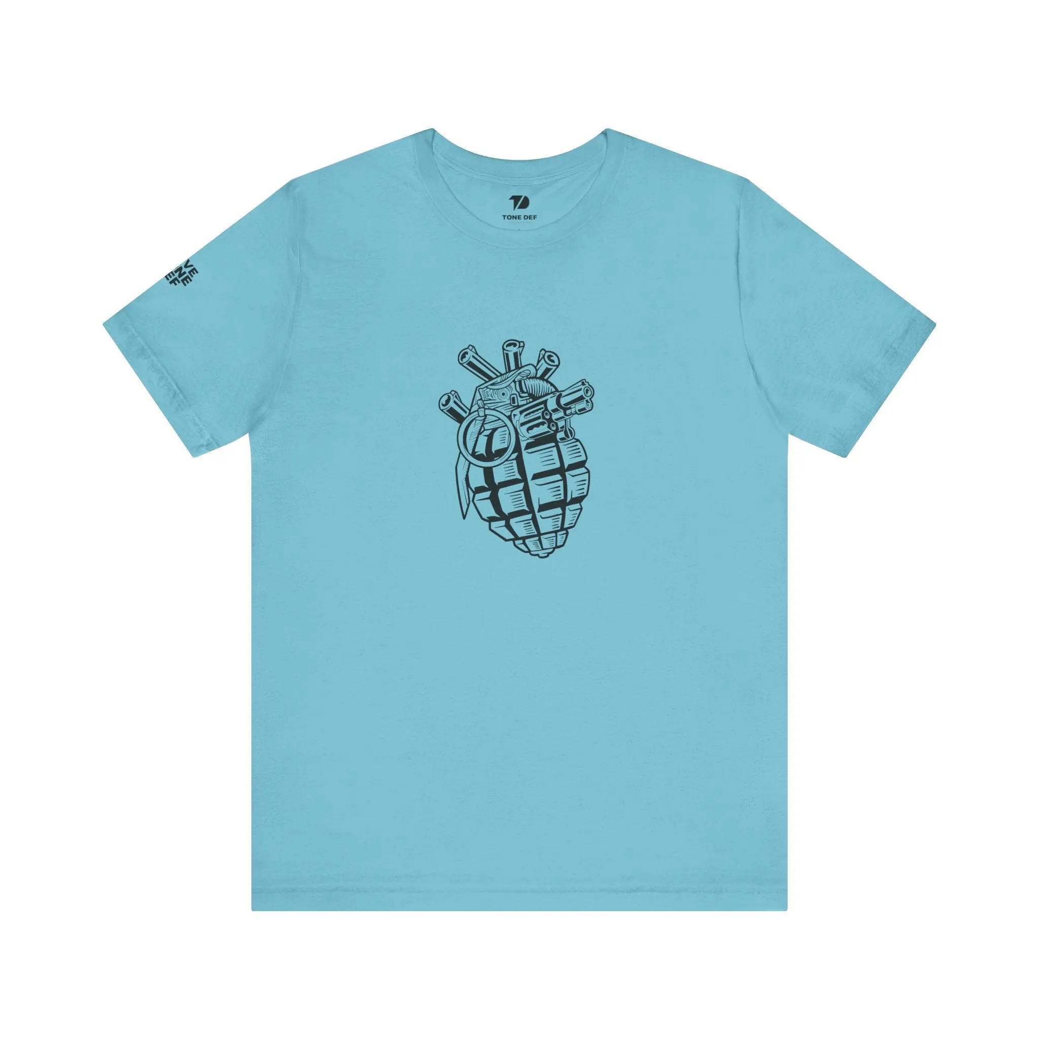 Tactical Heart Grenade - Unisex Jersey Short Sleeve Tee