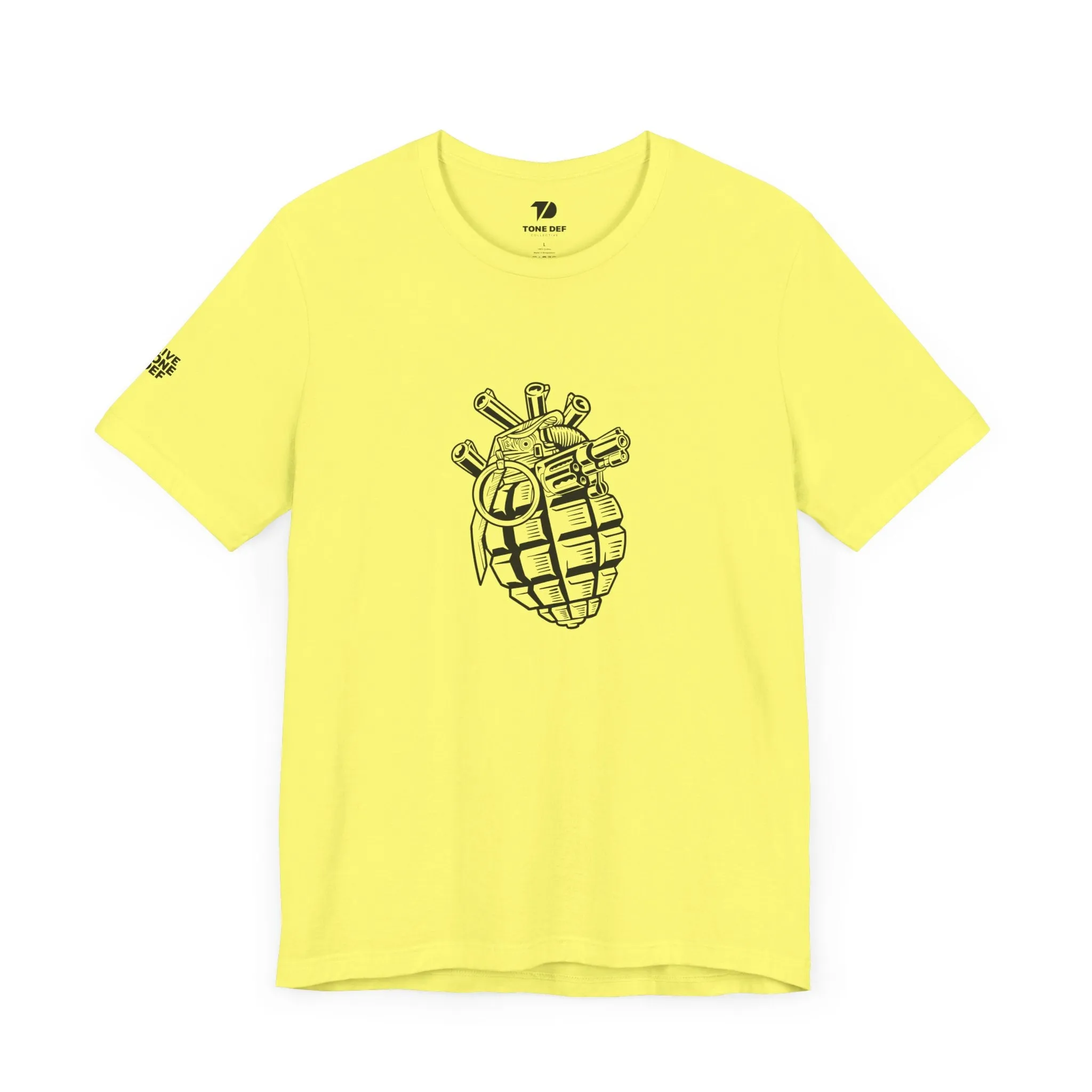 Tactical Heart Grenade - Unisex Jersey Short Sleeve Tee
