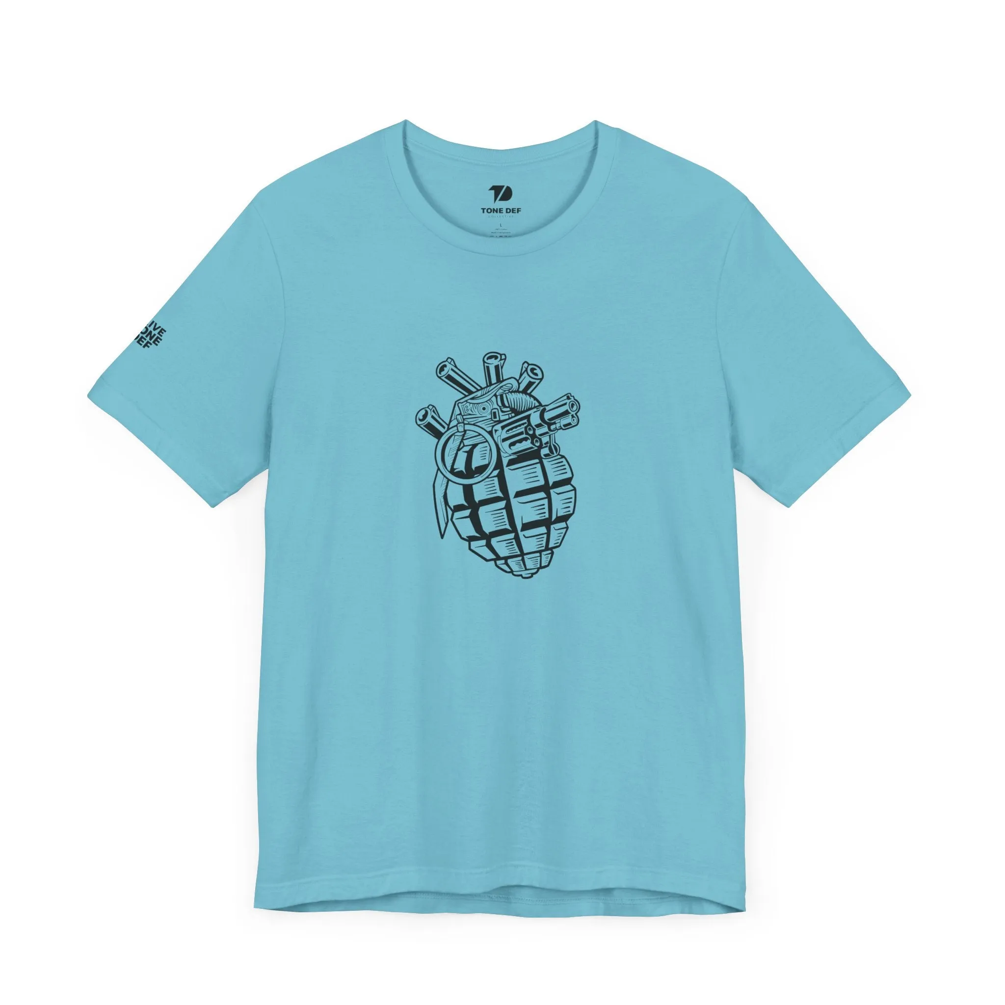 Tactical Heart Grenade - Unisex Jersey Short Sleeve Tee
