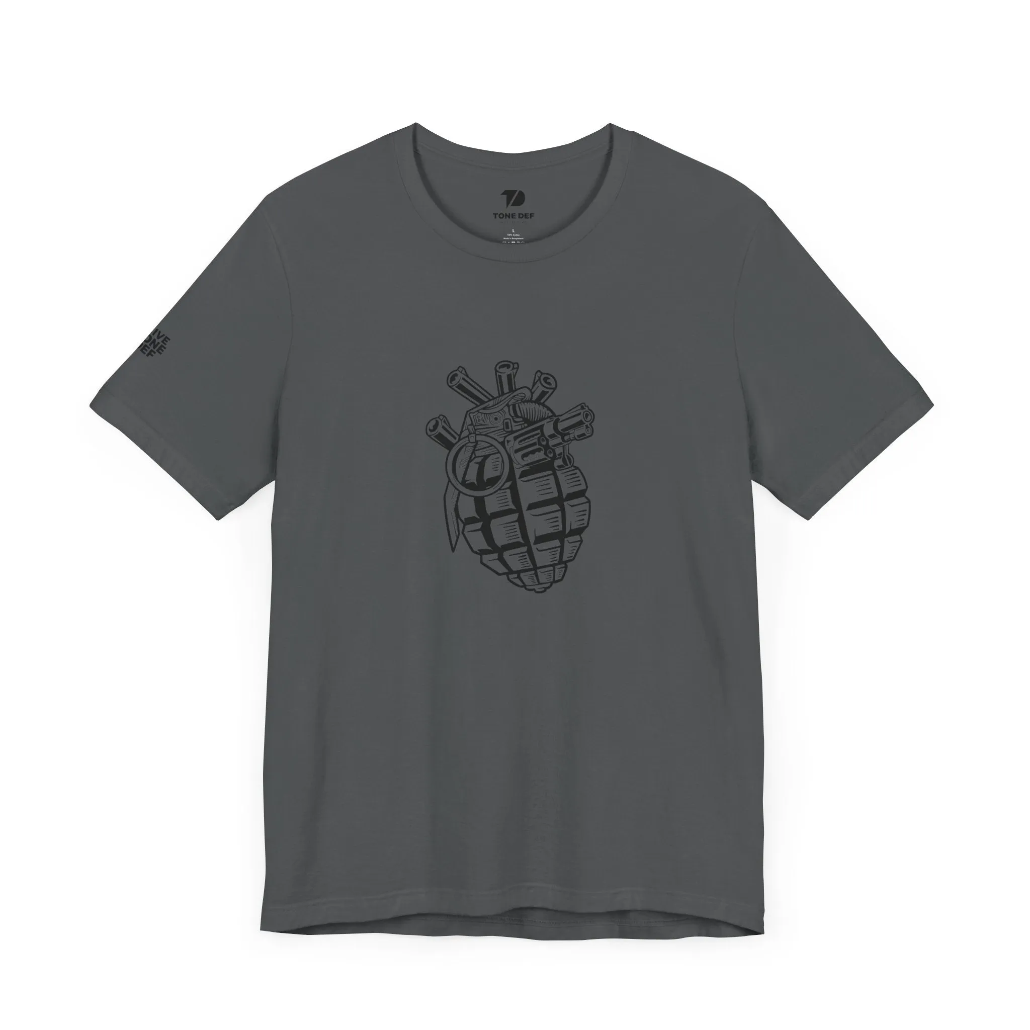 Tactical Heart Grenade - Unisex Jersey Short Sleeve Tee