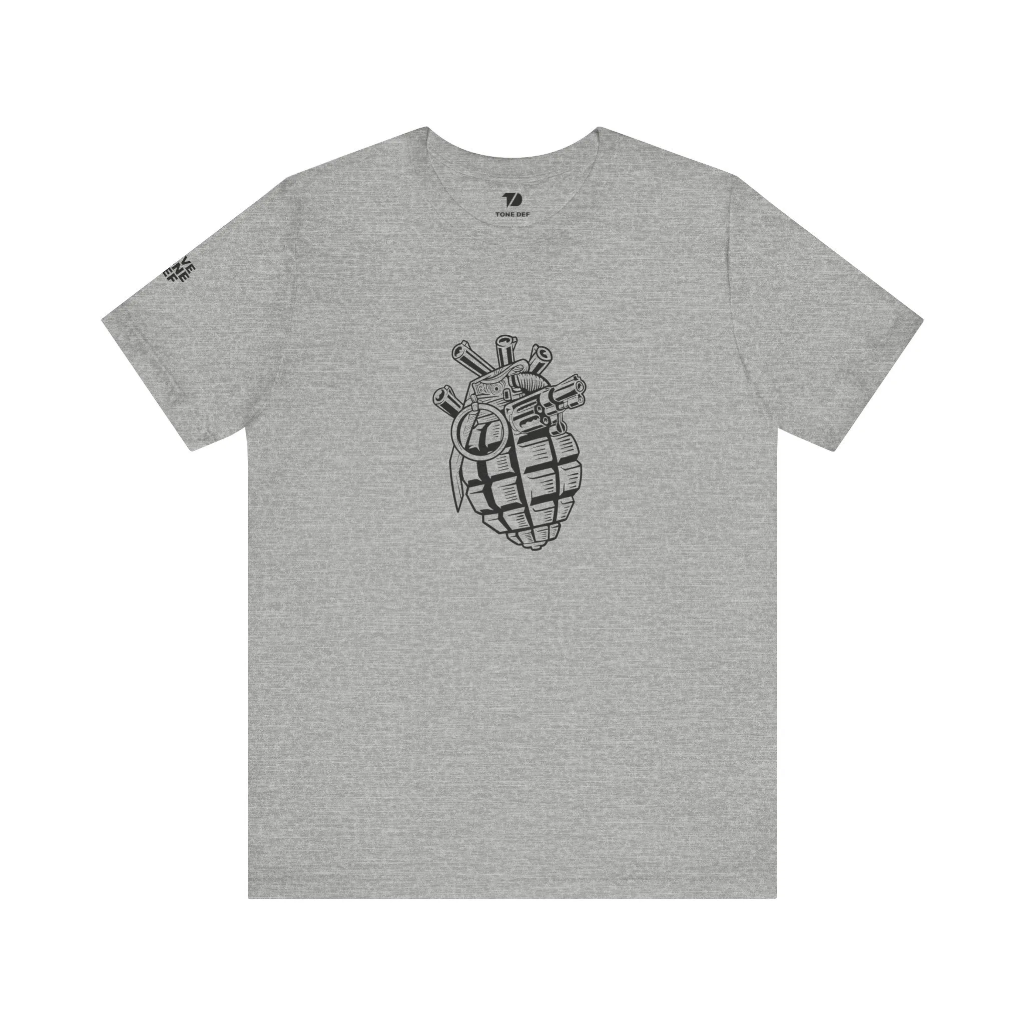 Tactical Heart Grenade - Unisex Jersey Short Sleeve Tee