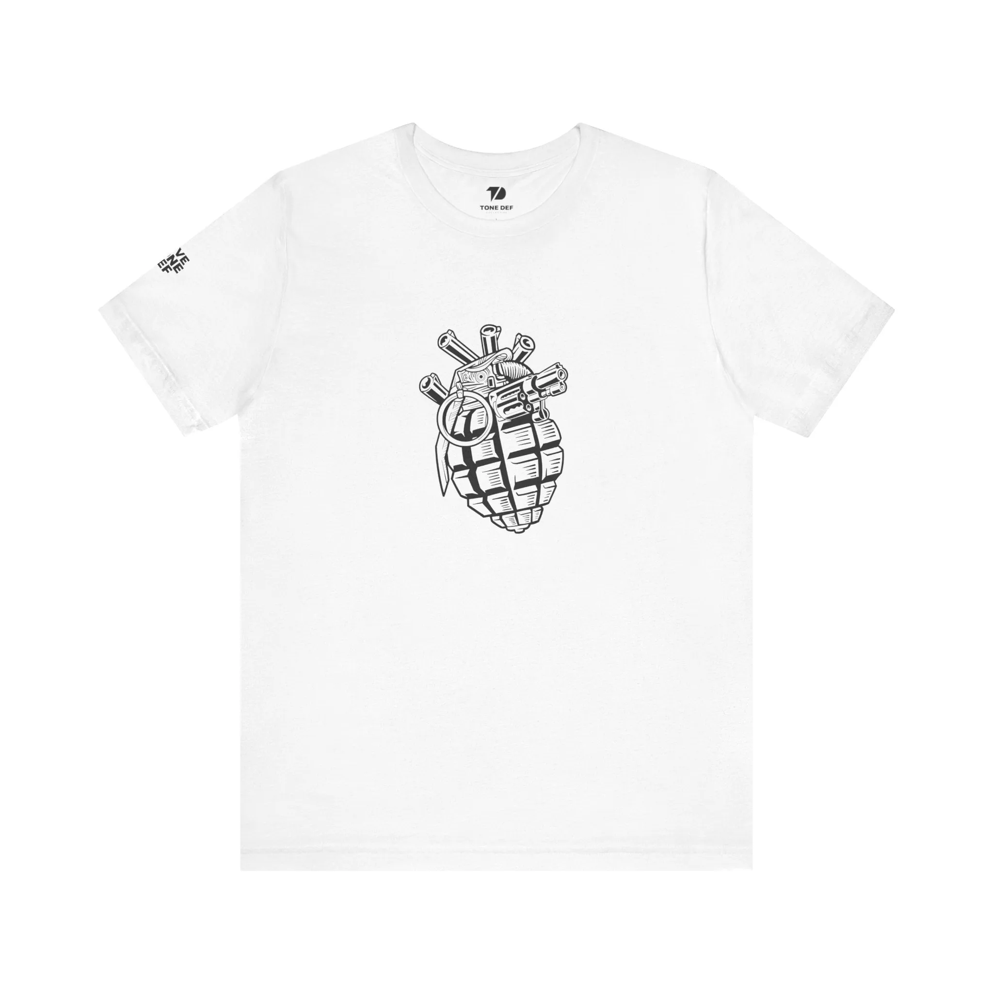 Tactical Heart Grenade - Unisex Jersey Short Sleeve Tee