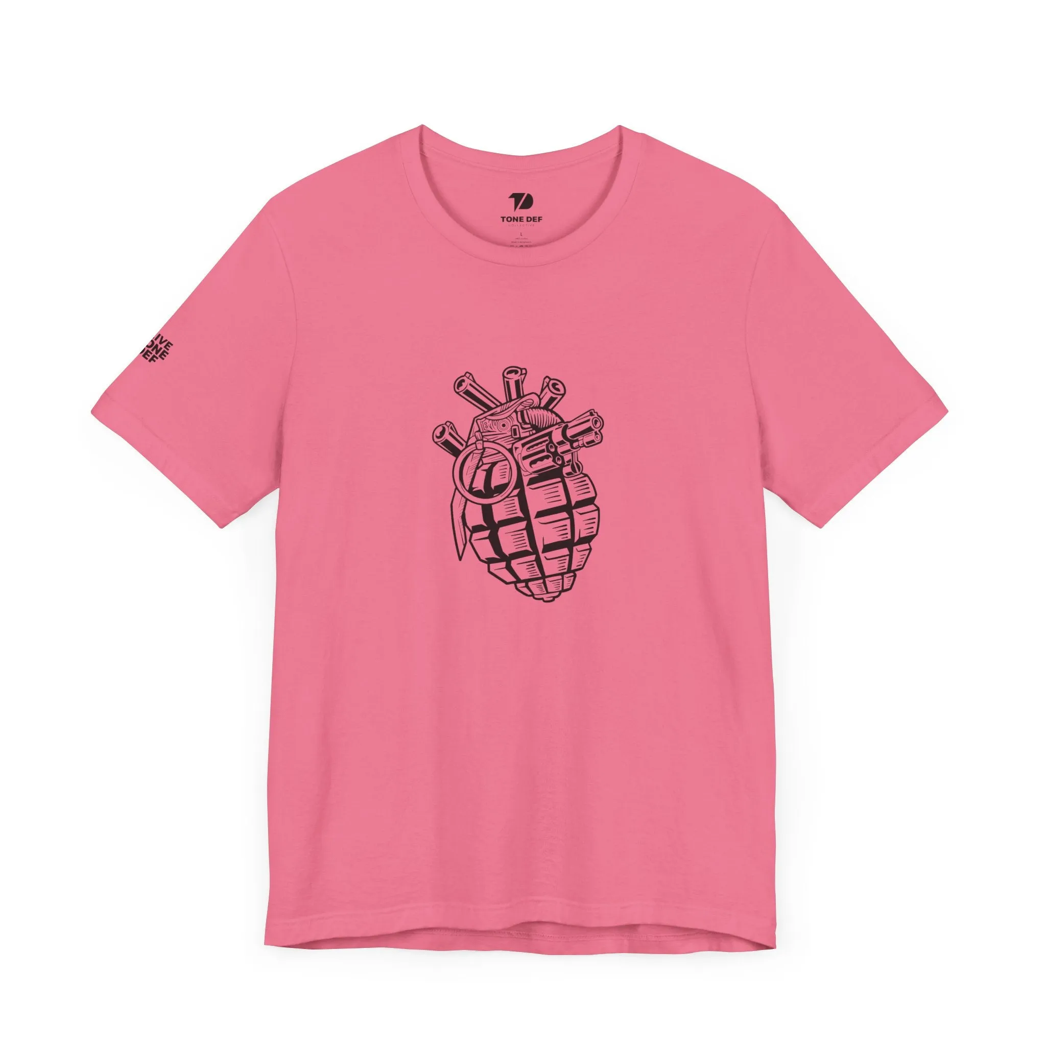 Tactical Heart Grenade - Unisex Jersey Short Sleeve Tee