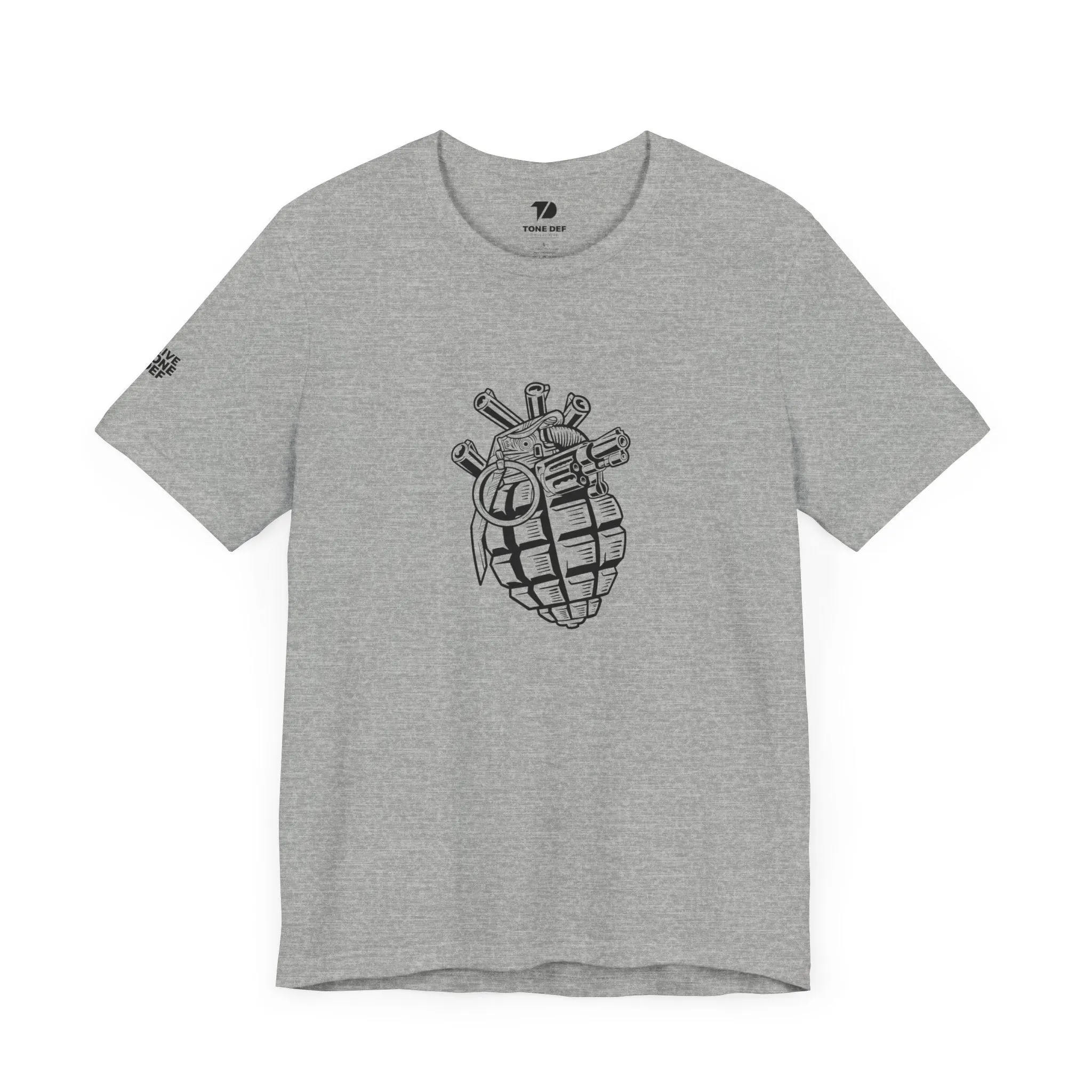 Tactical Heart Grenade - Unisex Jersey Short Sleeve Tee
