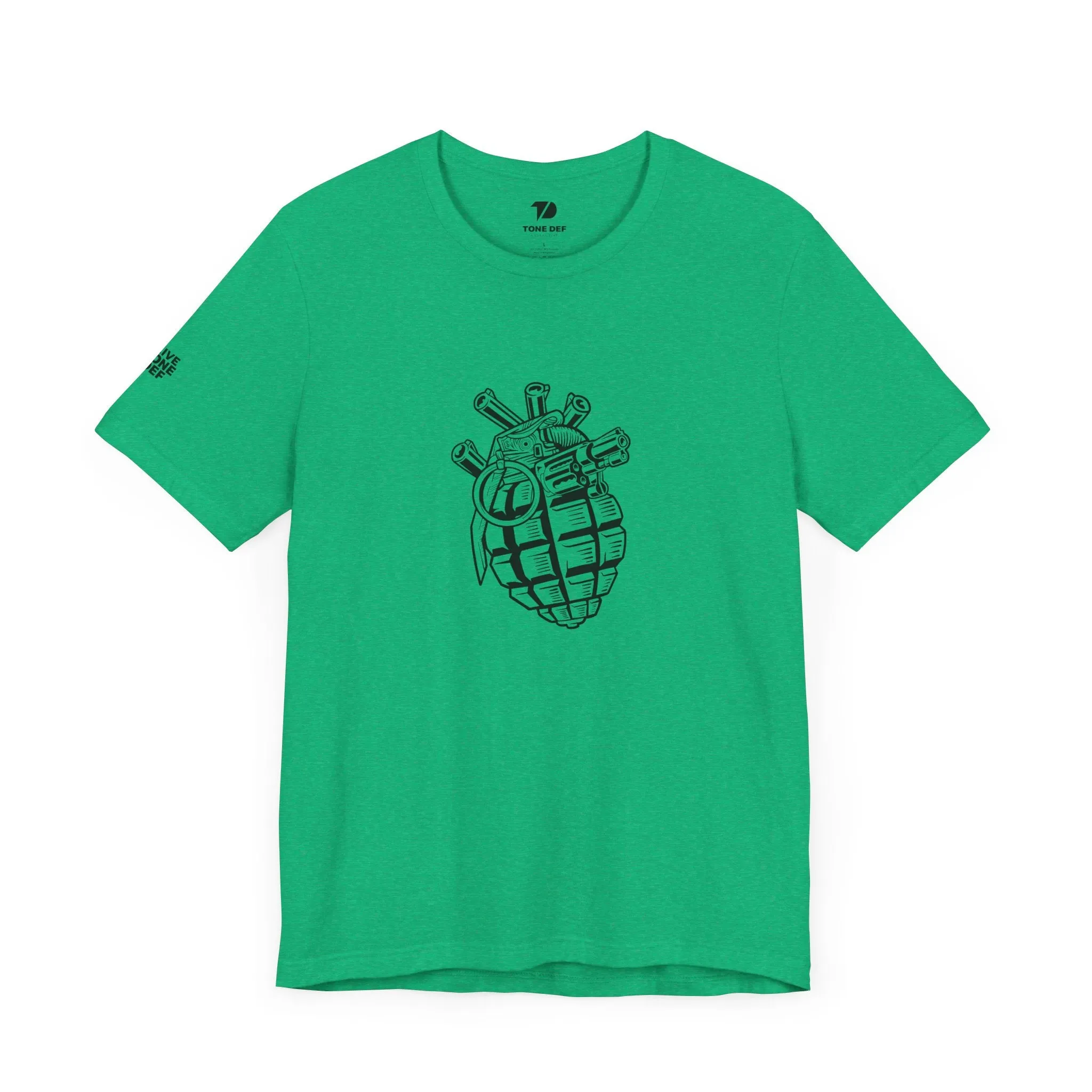 Tactical Heart Grenade - Unisex Jersey Short Sleeve Tee