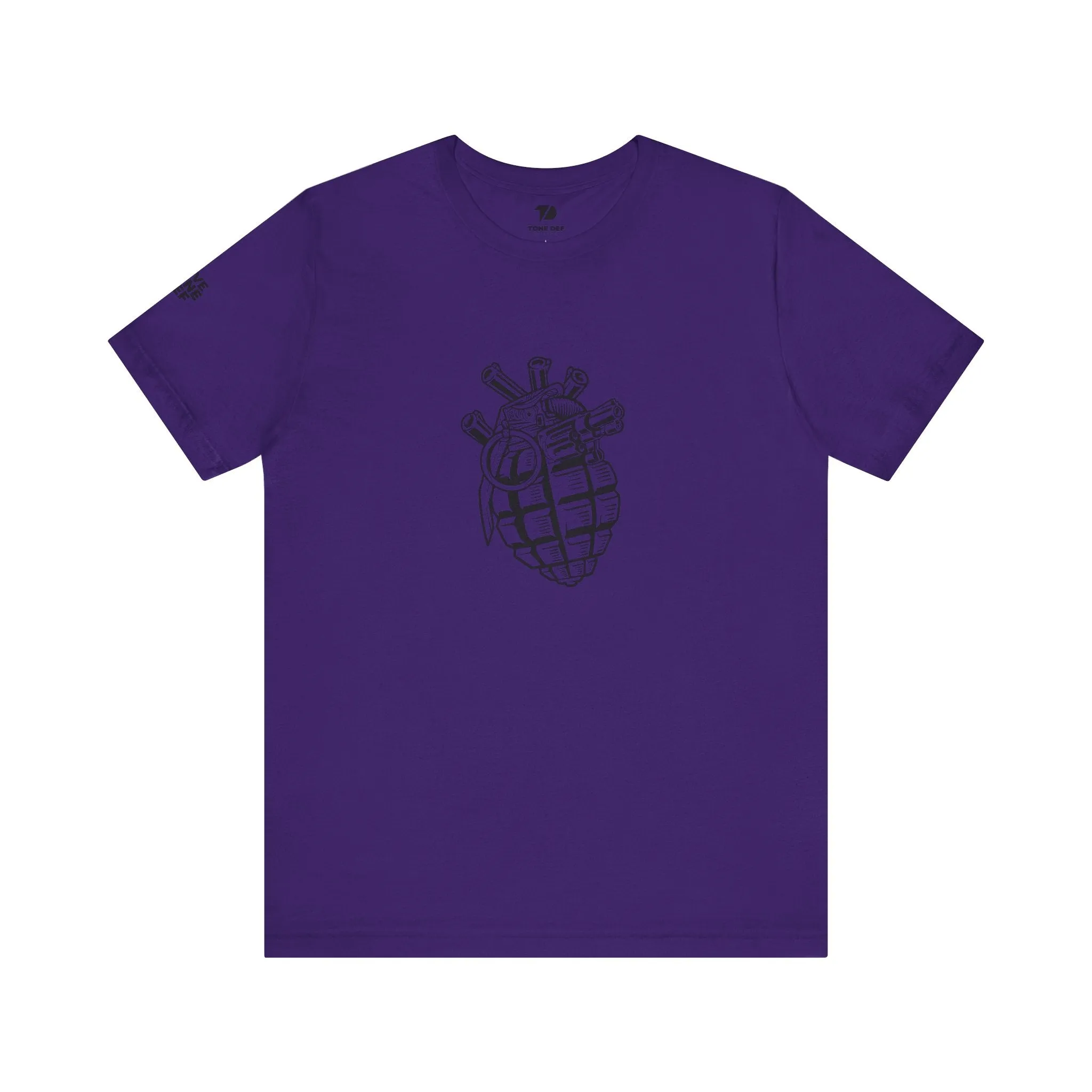 Tactical Heart Grenade - Unisex Jersey Short Sleeve Tee