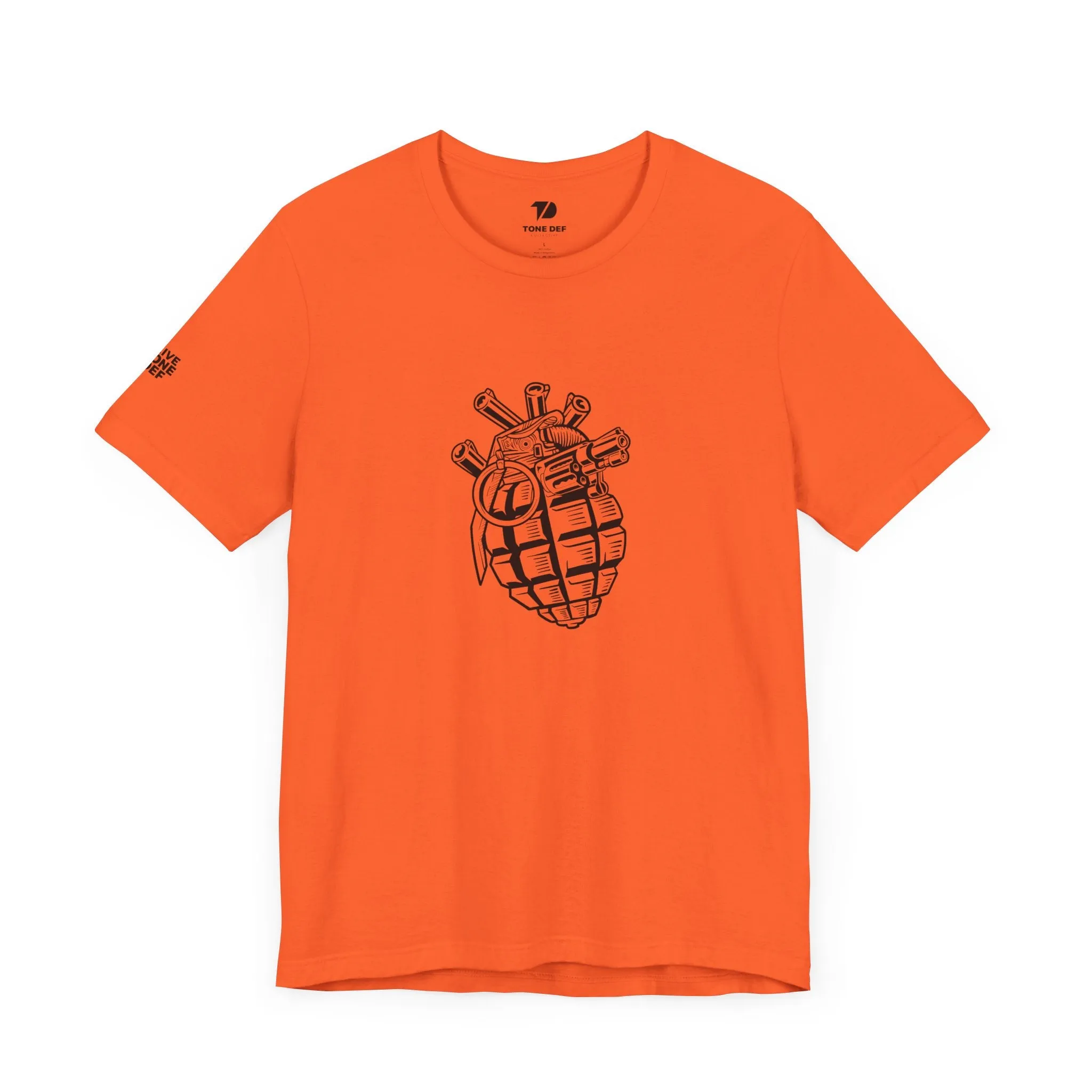 Tactical Heart Grenade - Unisex Jersey Short Sleeve Tee