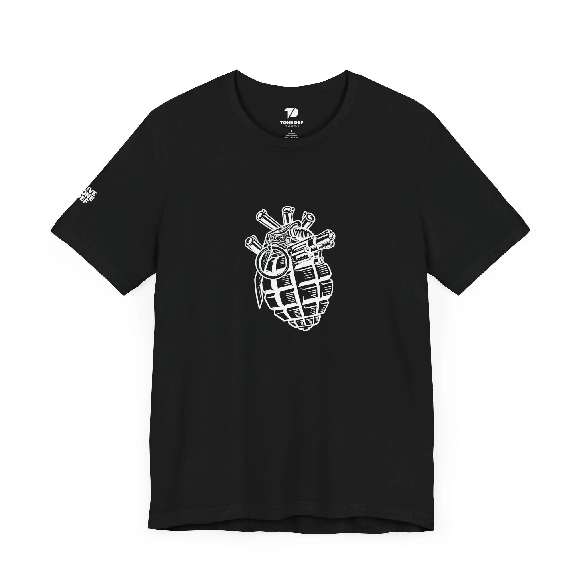 Tactical Heart Grenade - Unisex Jersey Short Sleeve Tee