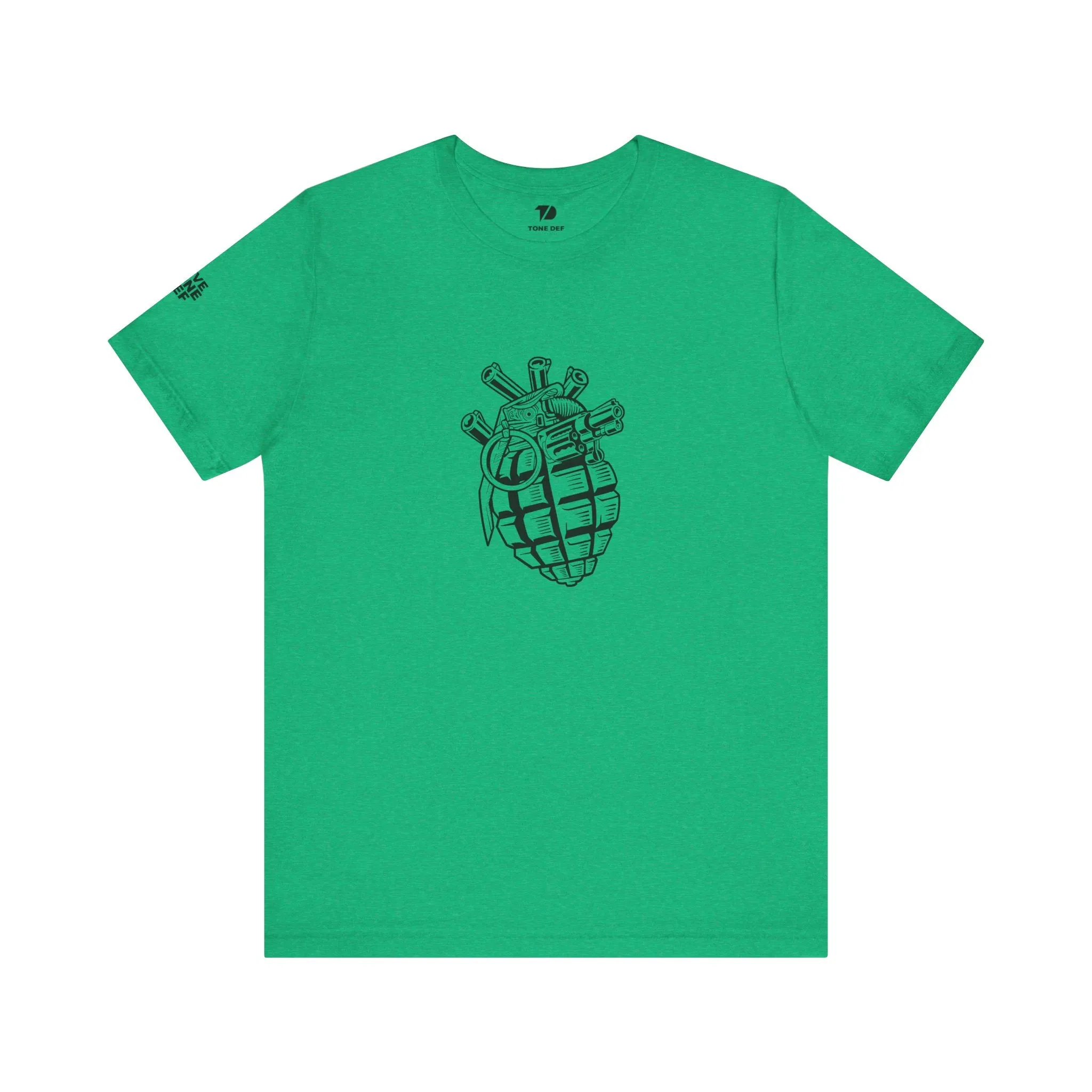 Tactical Heart Grenade - Unisex Jersey Short Sleeve Tee
