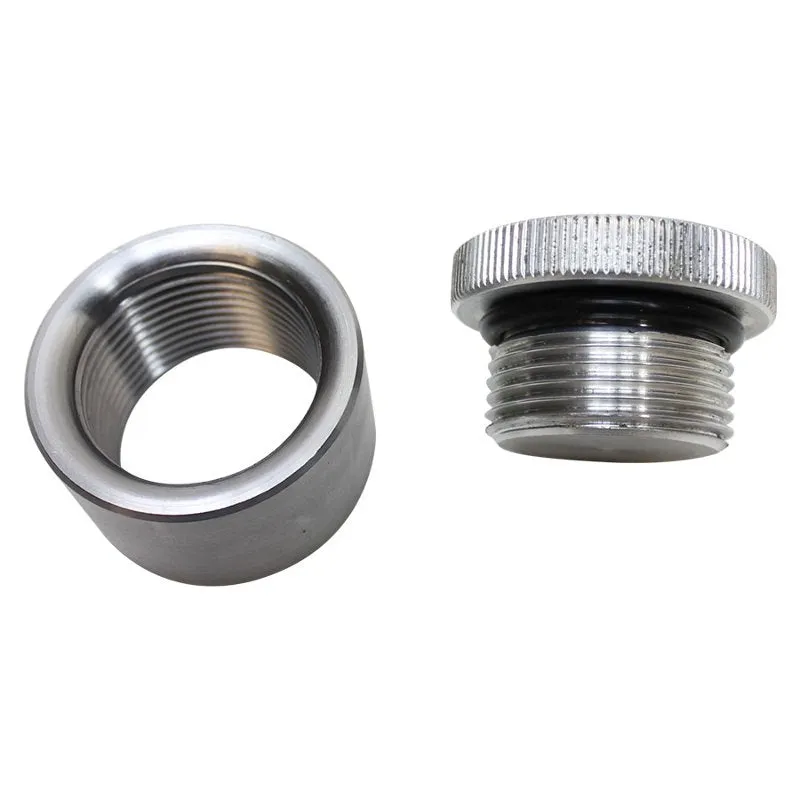 TC Bros Aluminum Unvented Filler Cap with Bung for Oil or Gas Tanks