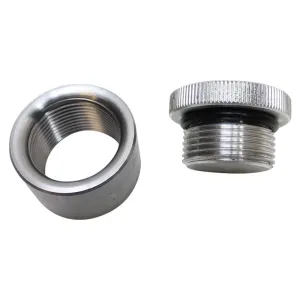 TC Bros Aluminum Unvented Filler Cap with Bung for Oil or Gas Tanks