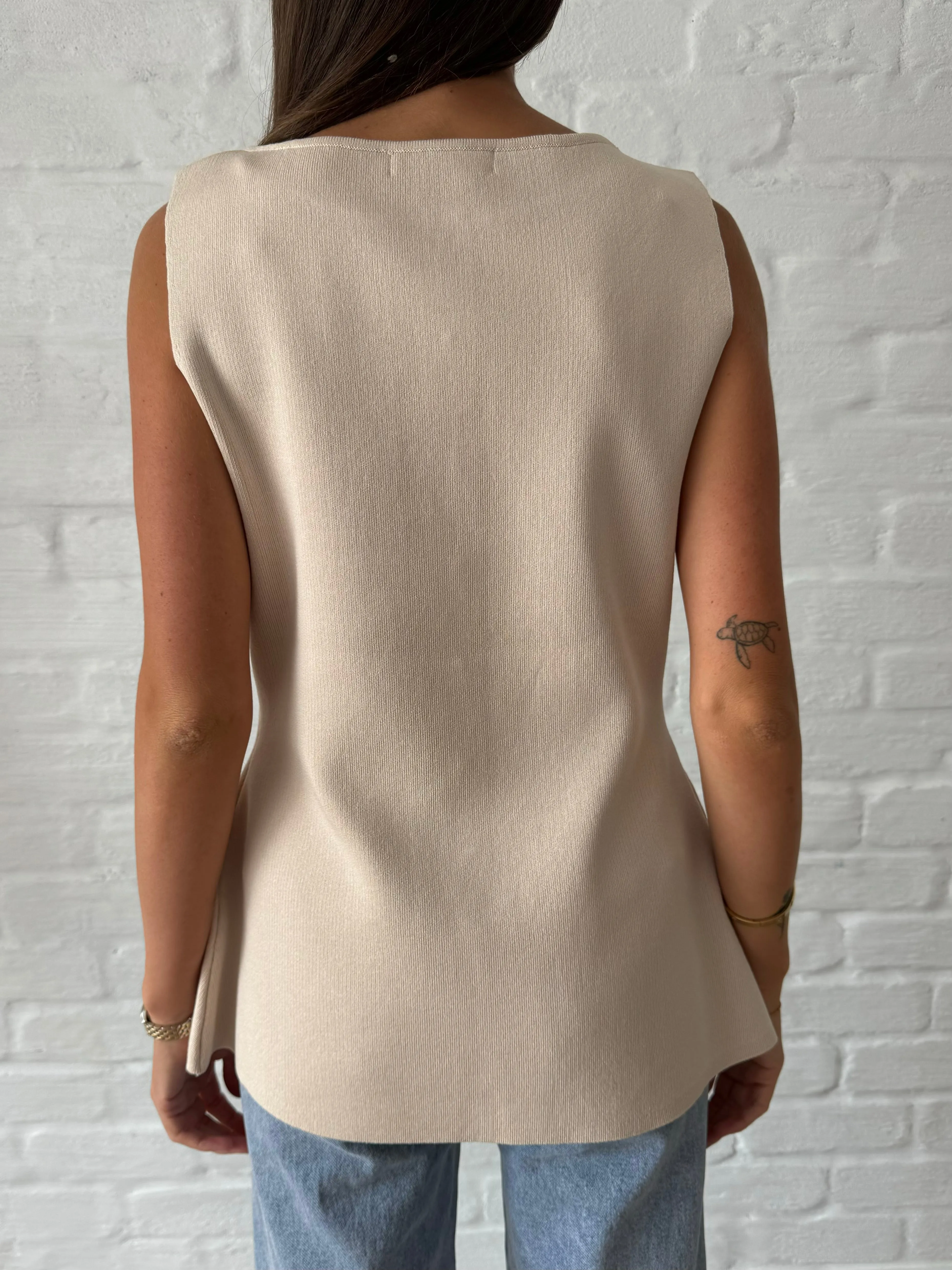 Teagan Vest / Beige