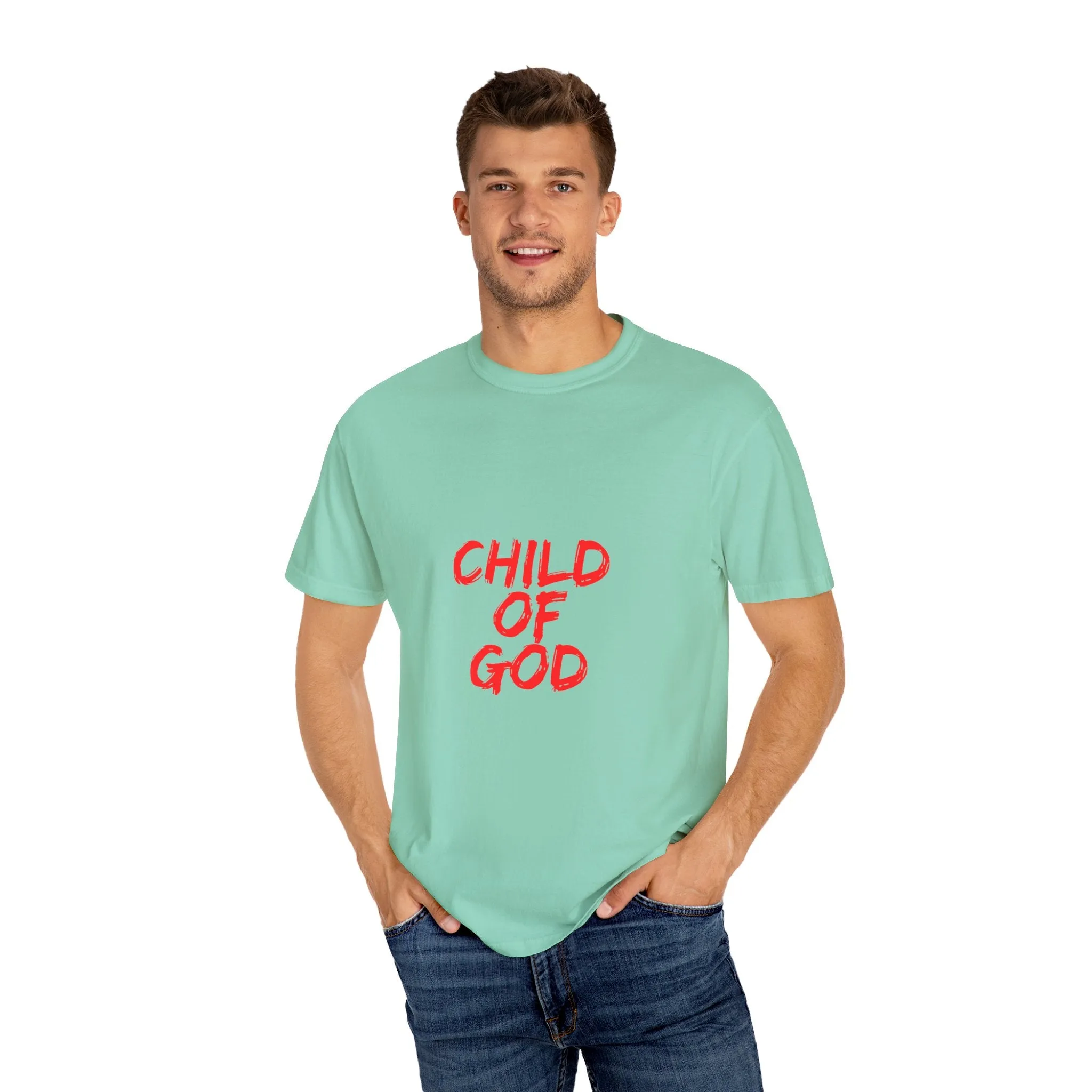 The Child of God Tee with Red Letters