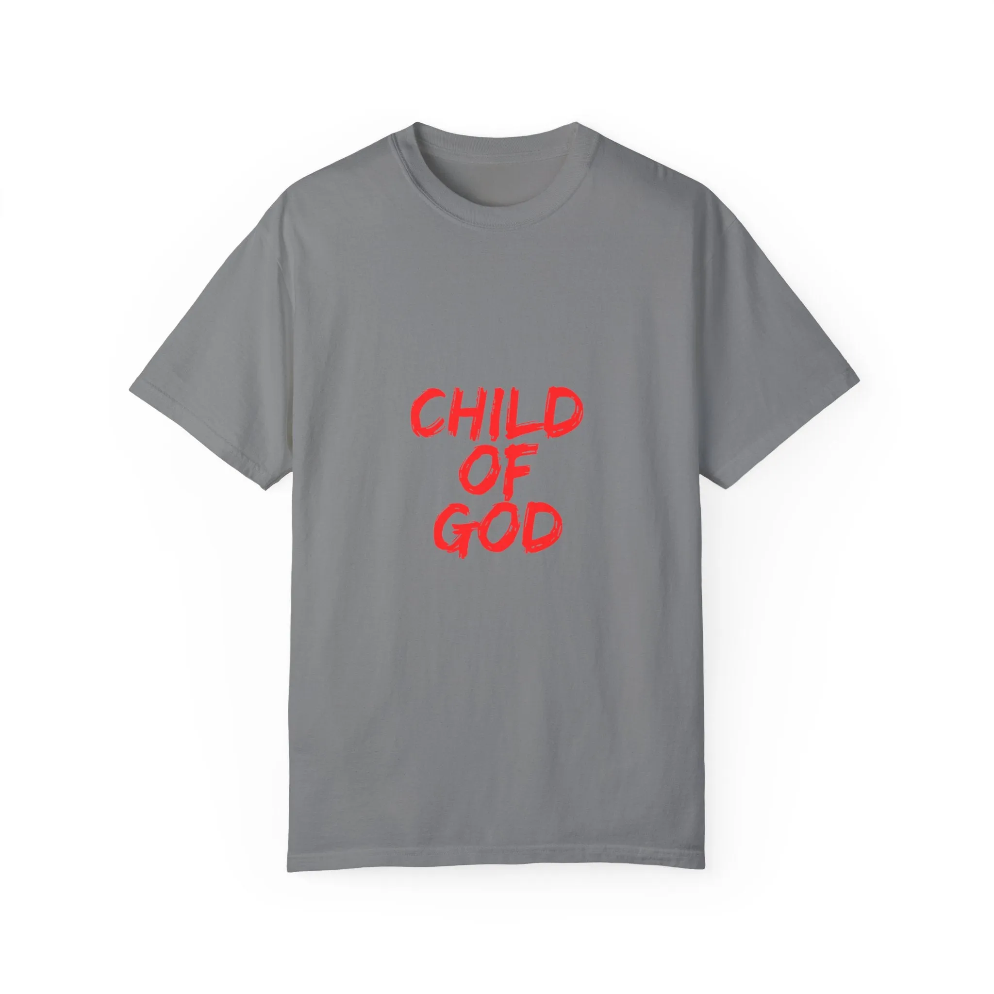 The Child of God Tee with Red Letters