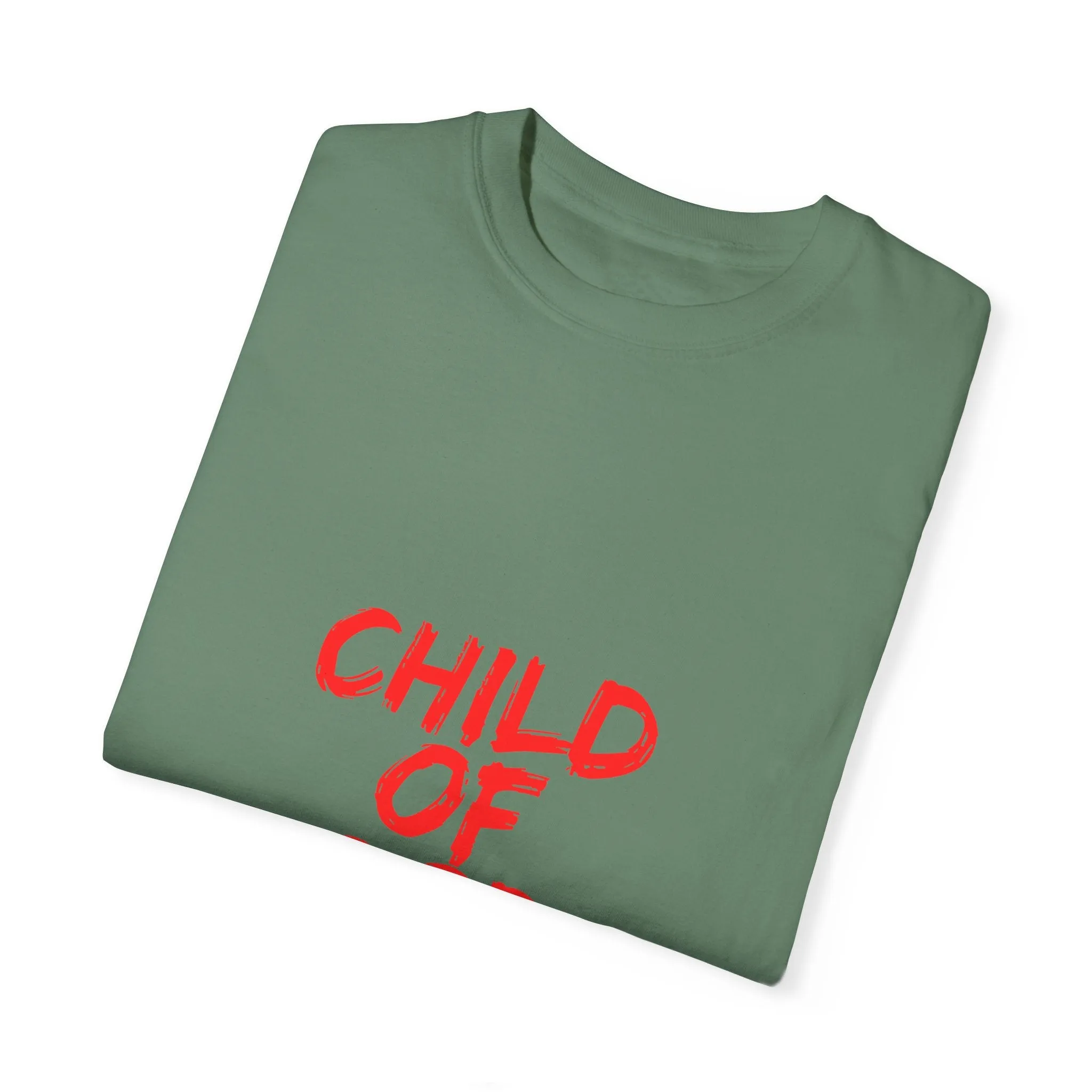 The Child of God Tee with Red Letters