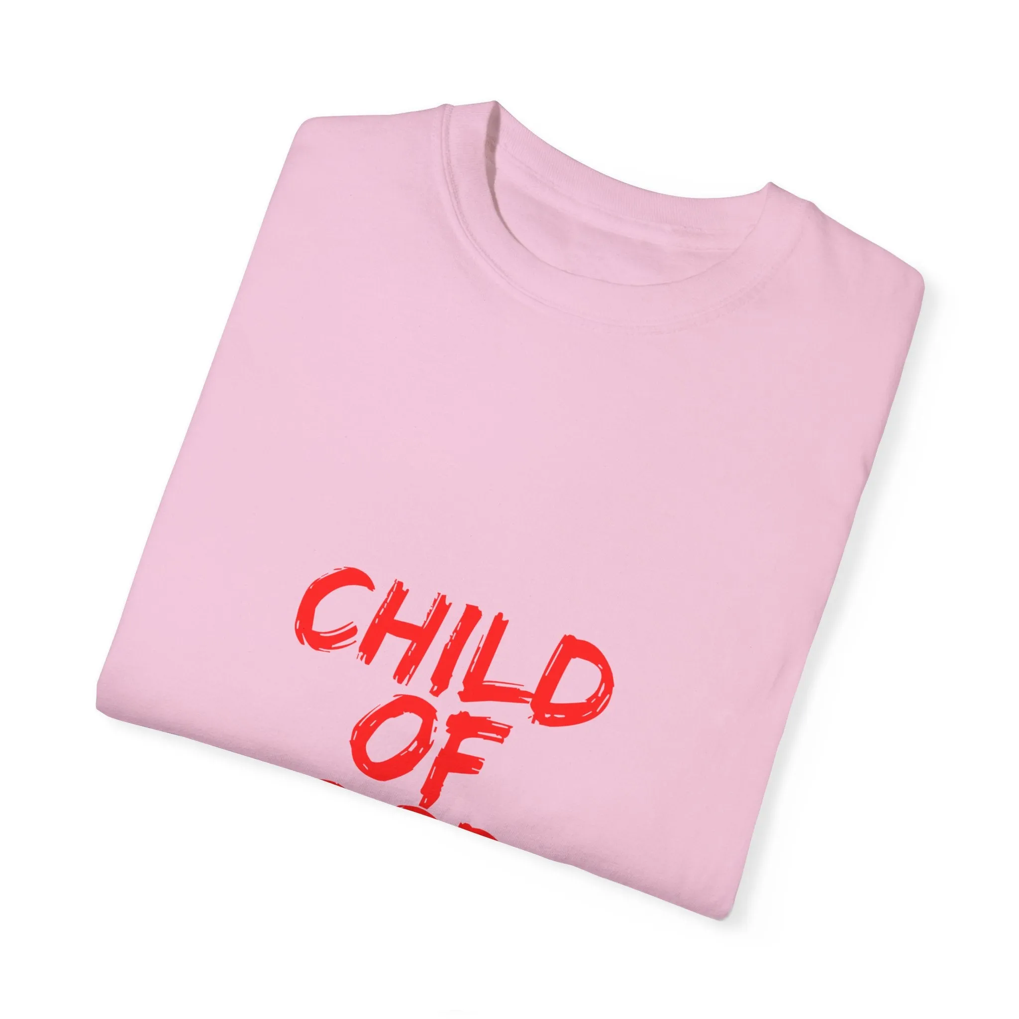 The Child of God Tee with Red Letters