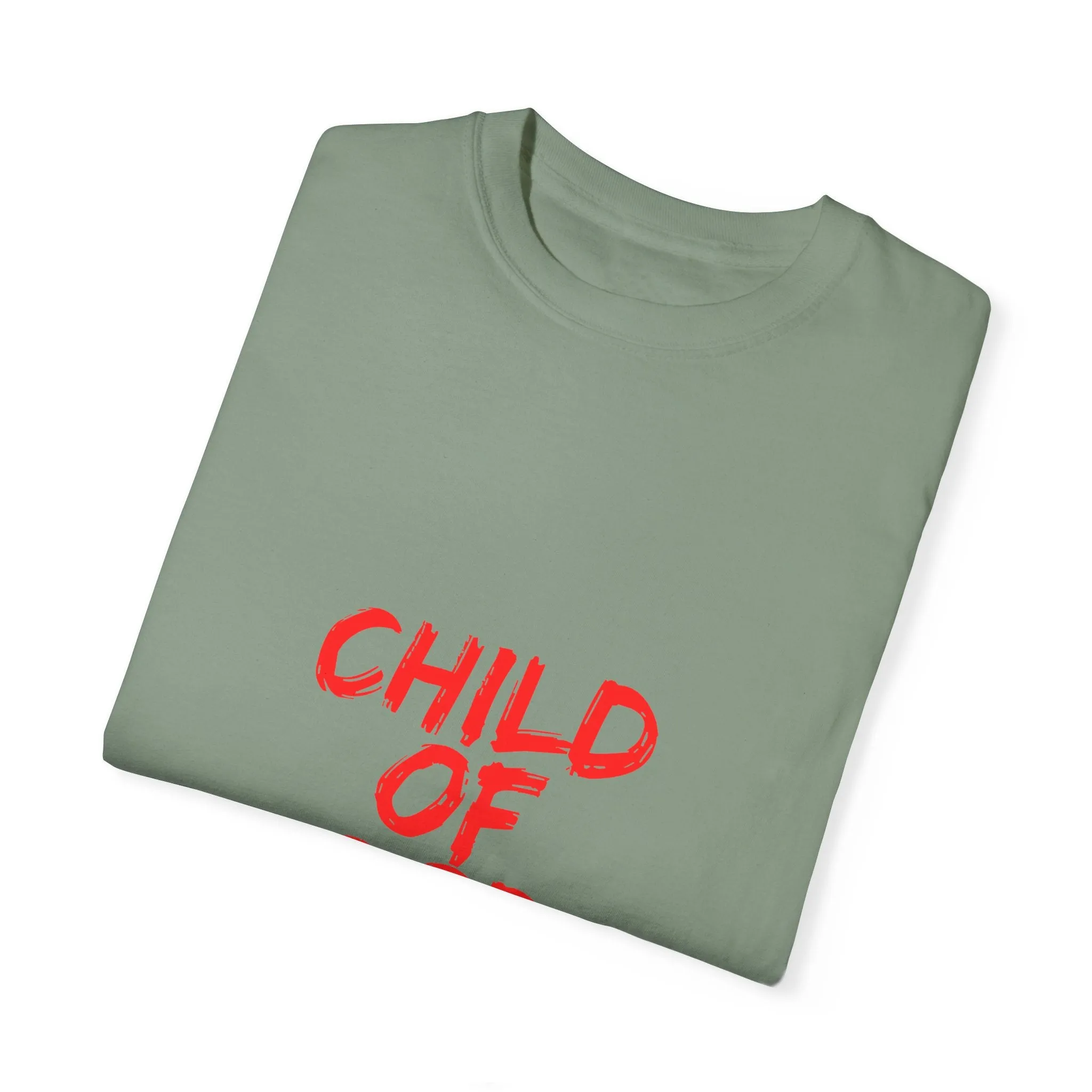 The Child of God Tee with Red Letters