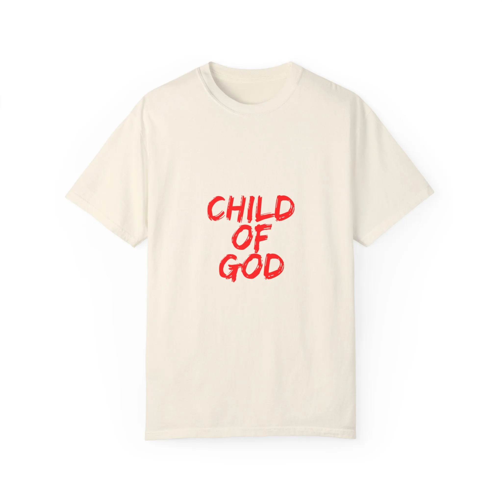 The Child of God Tee with Red Letters