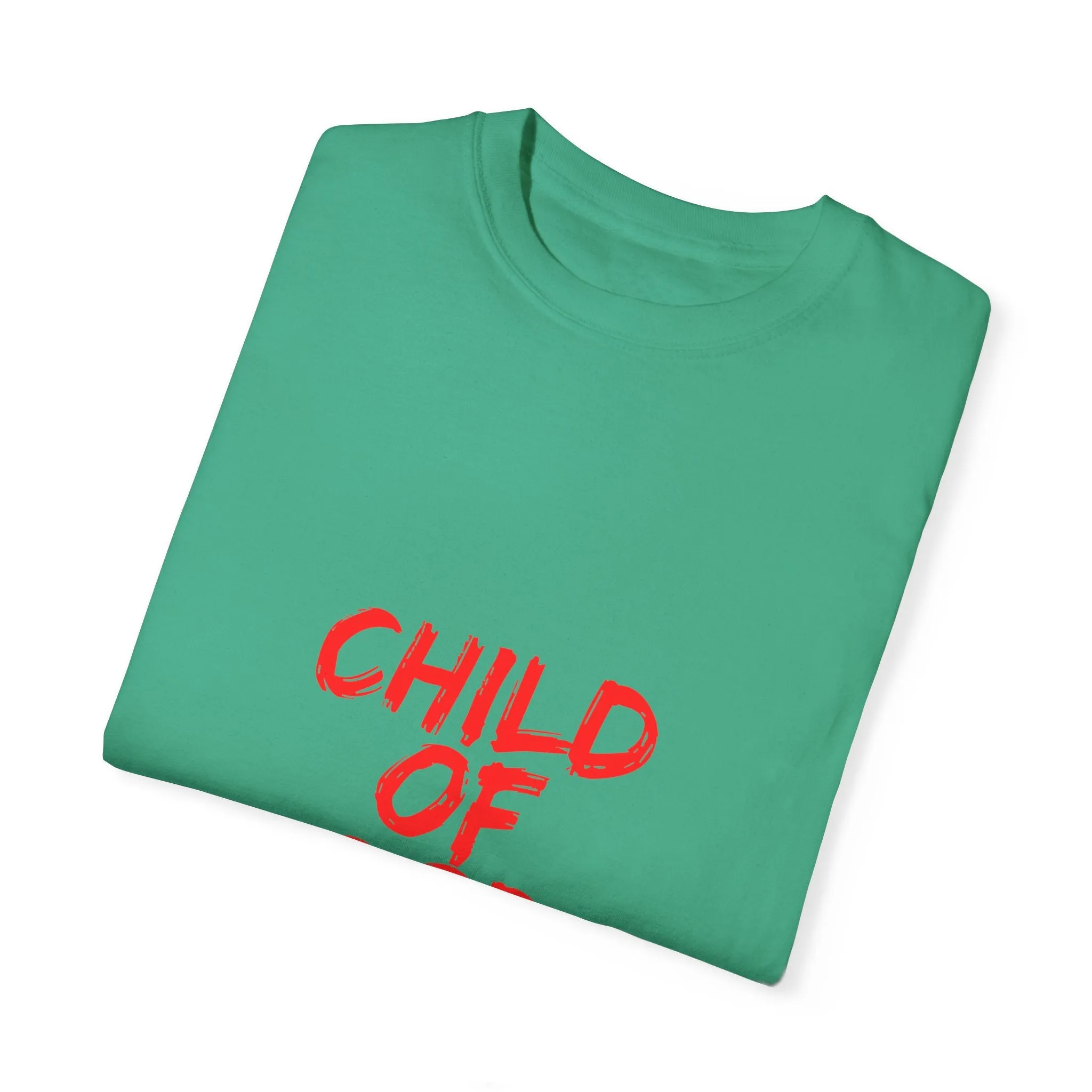 The Child of God Tee with Red Letters