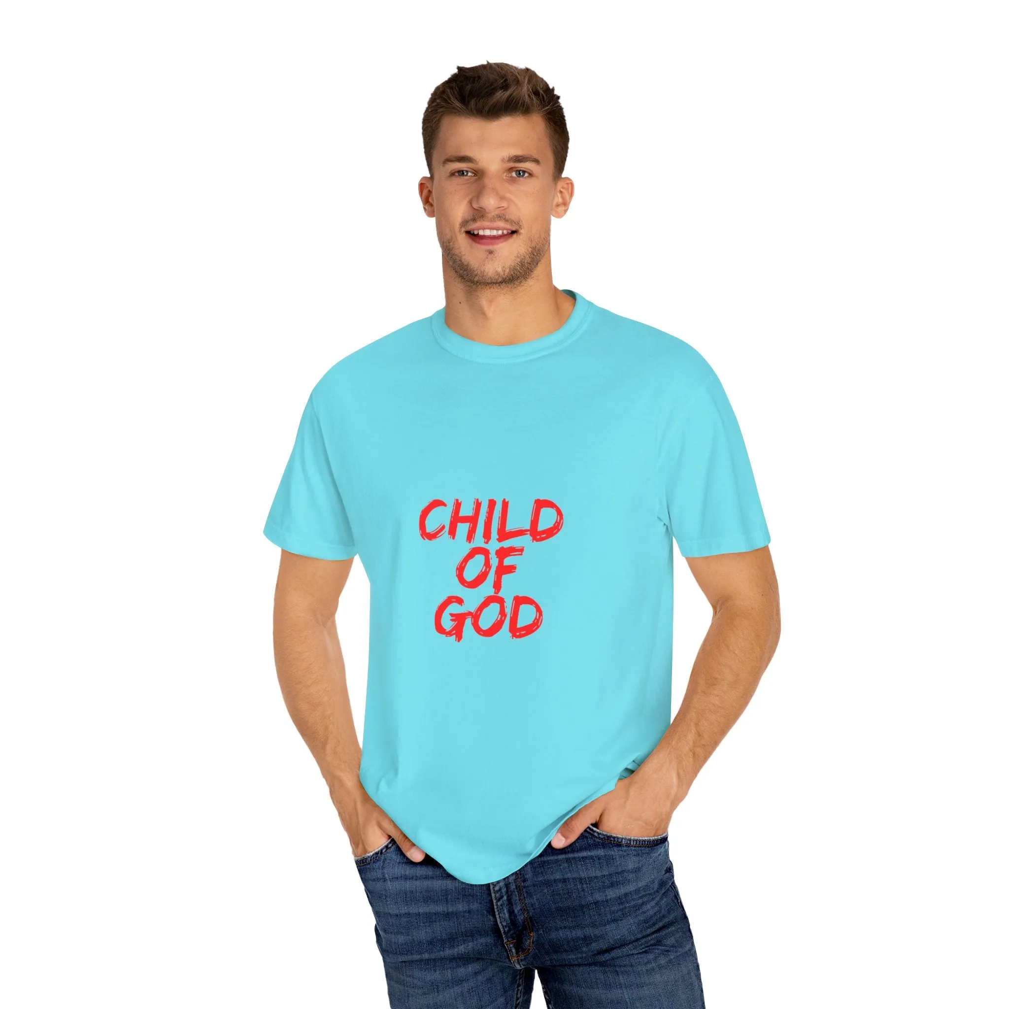 The Child of God Tee with Red Letters