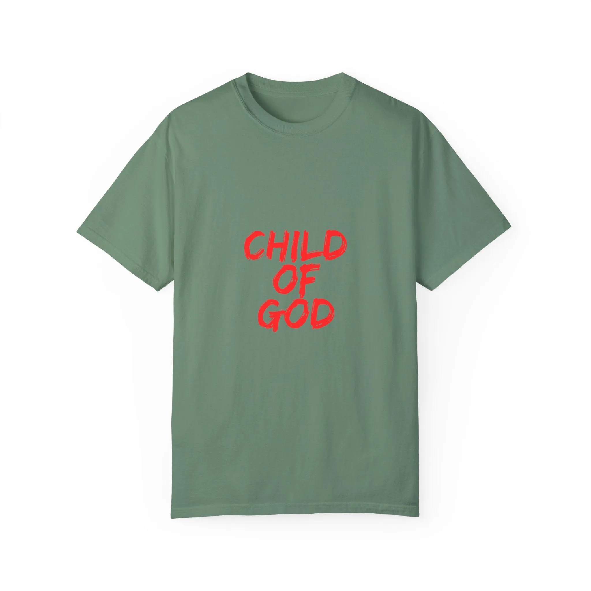 The Child of God Tee with Red Letters