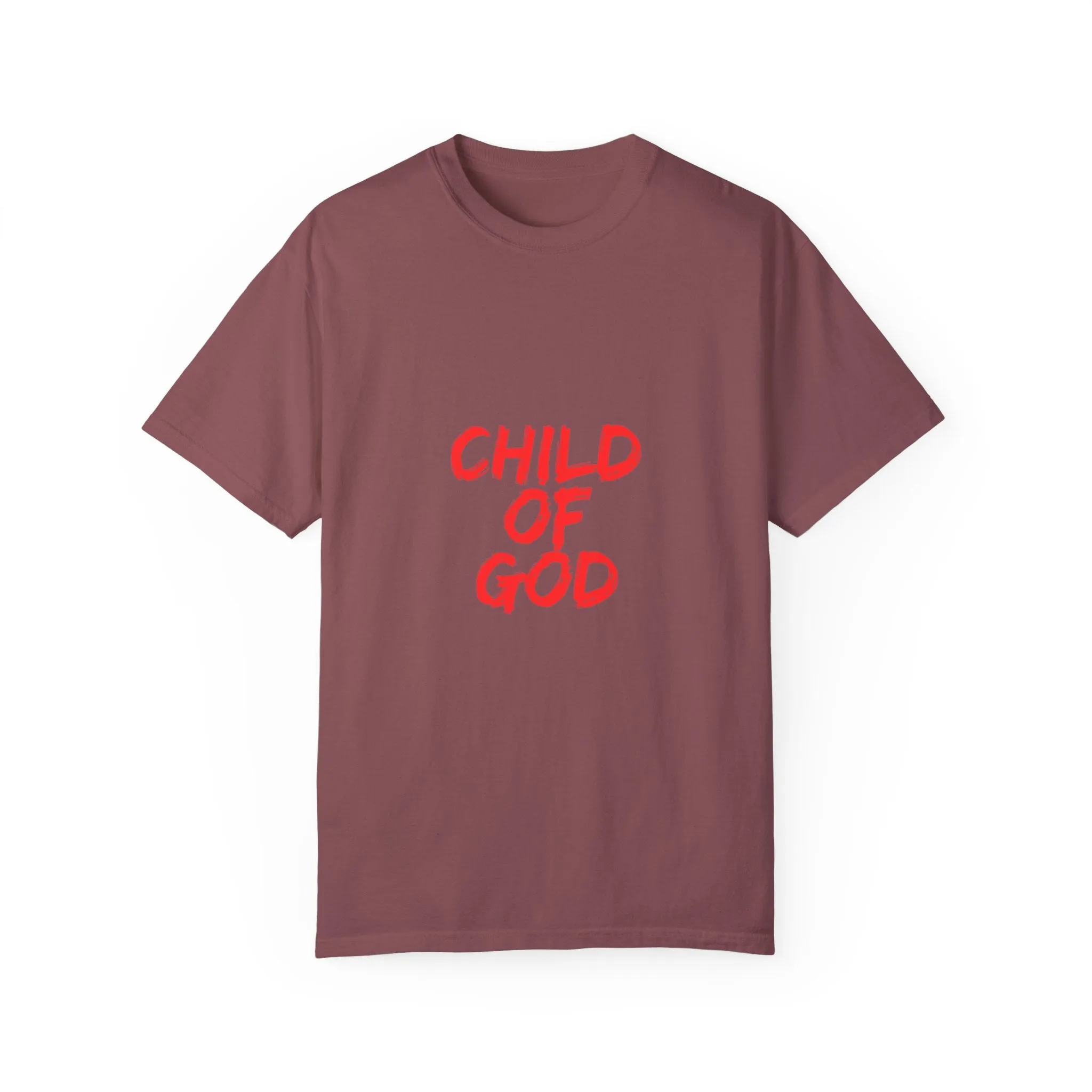 The Child of God Tee with Red Letters