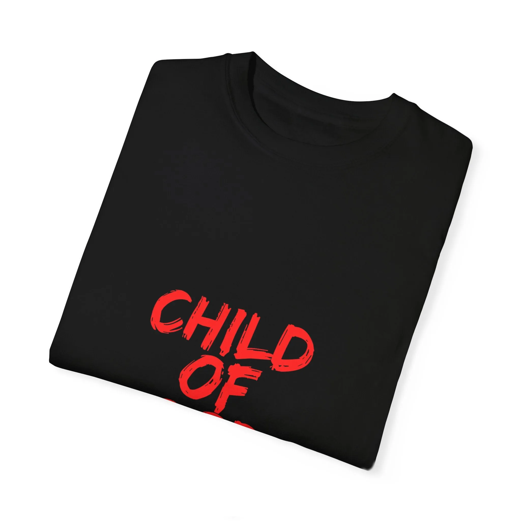The Child of God Tee with Red Letters