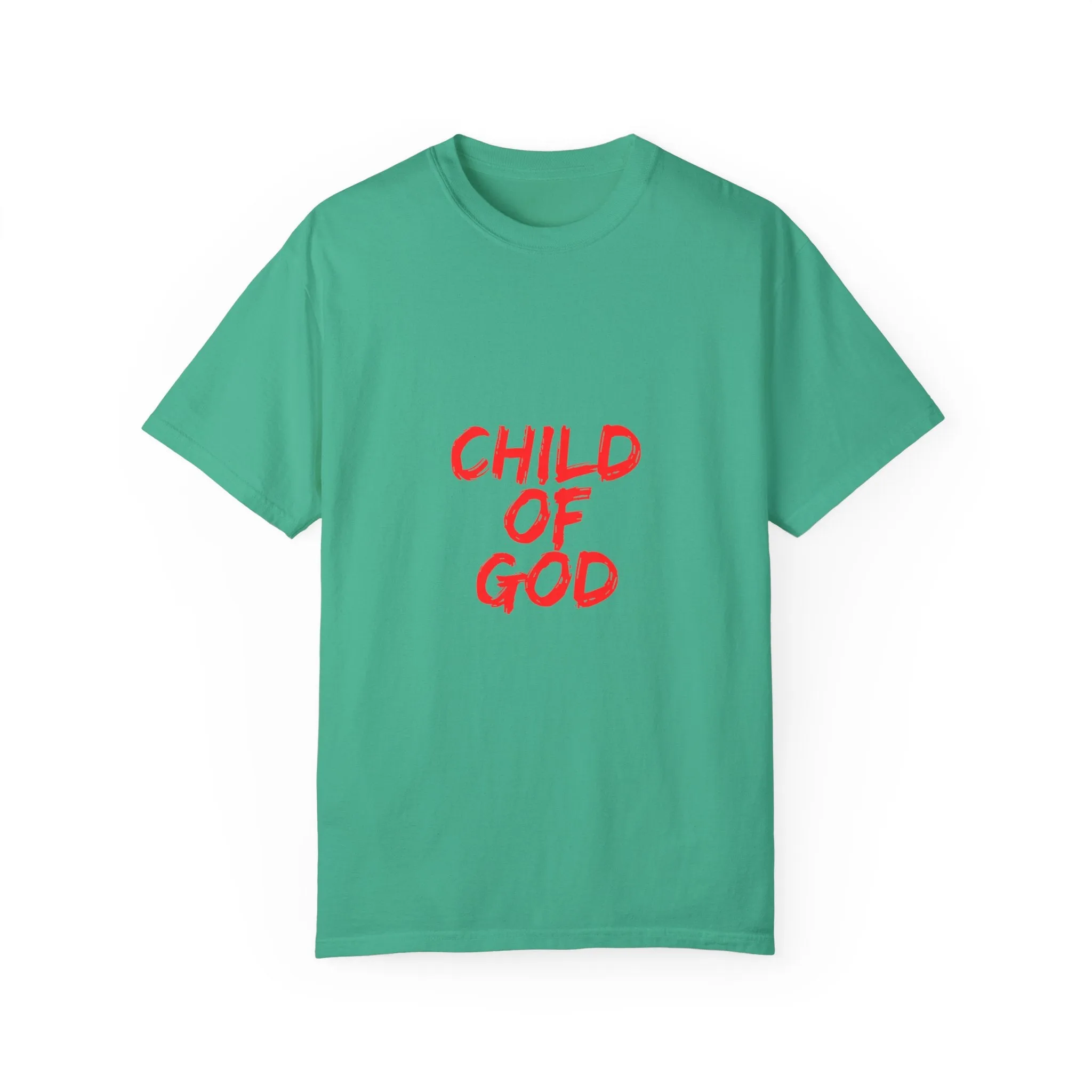The Child of God Tee with Red Letters