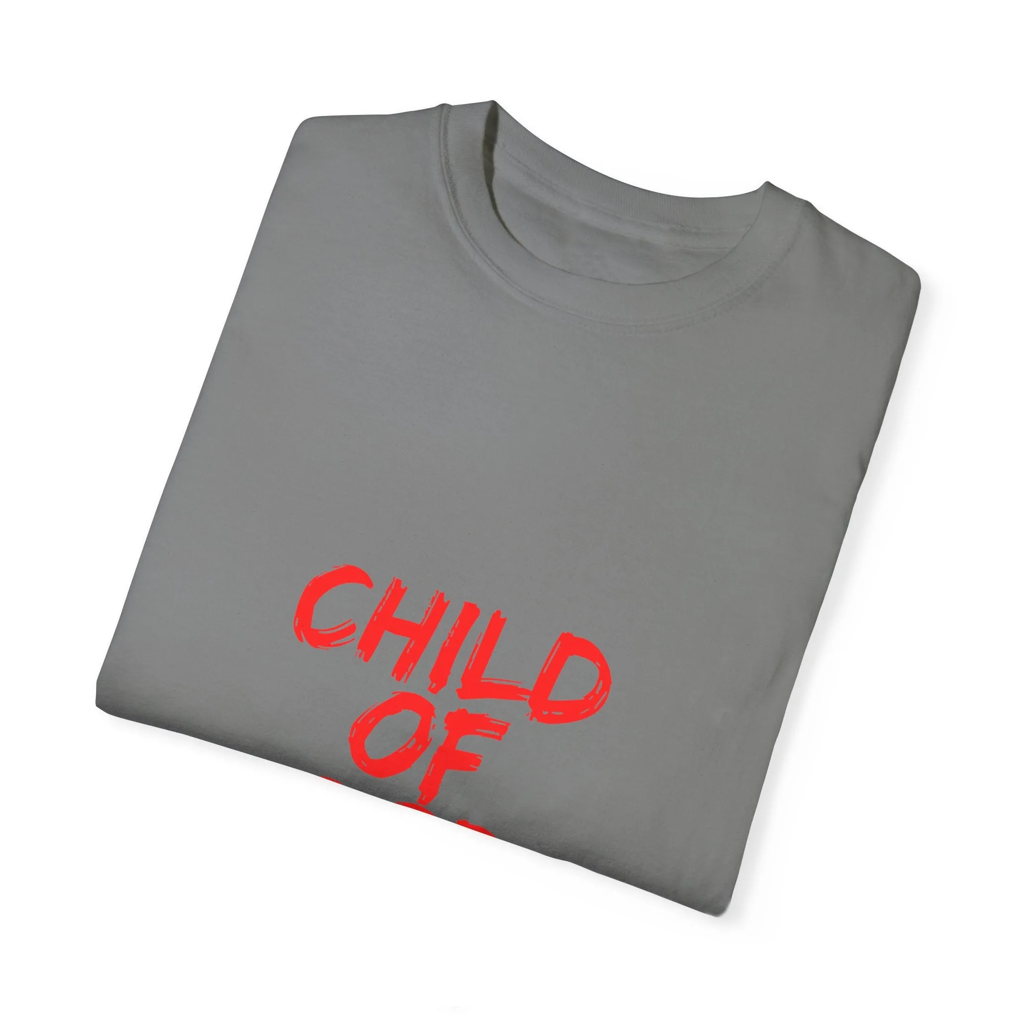 The Child of God Tee with Red Letters