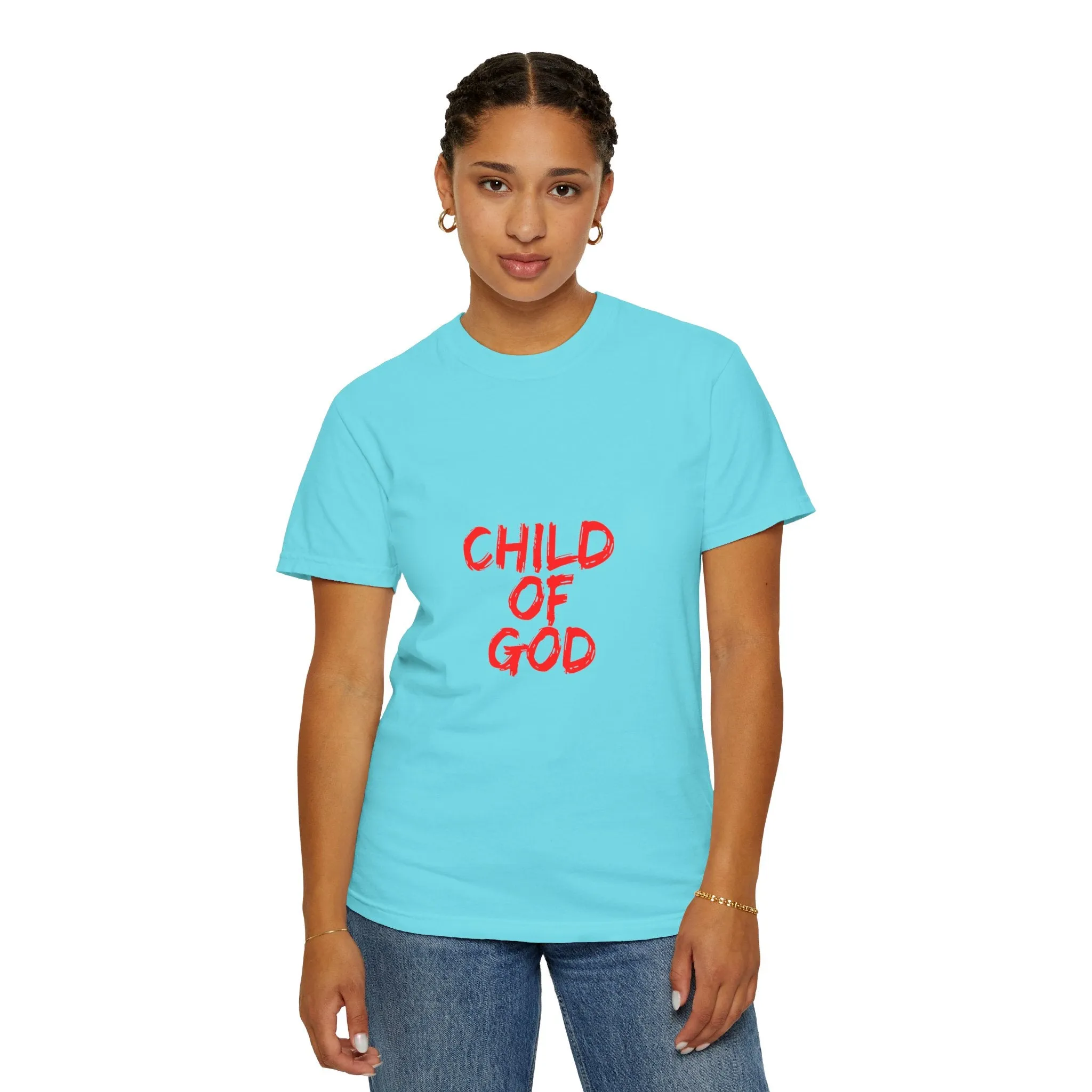 The Child of God Tee with Red Letters