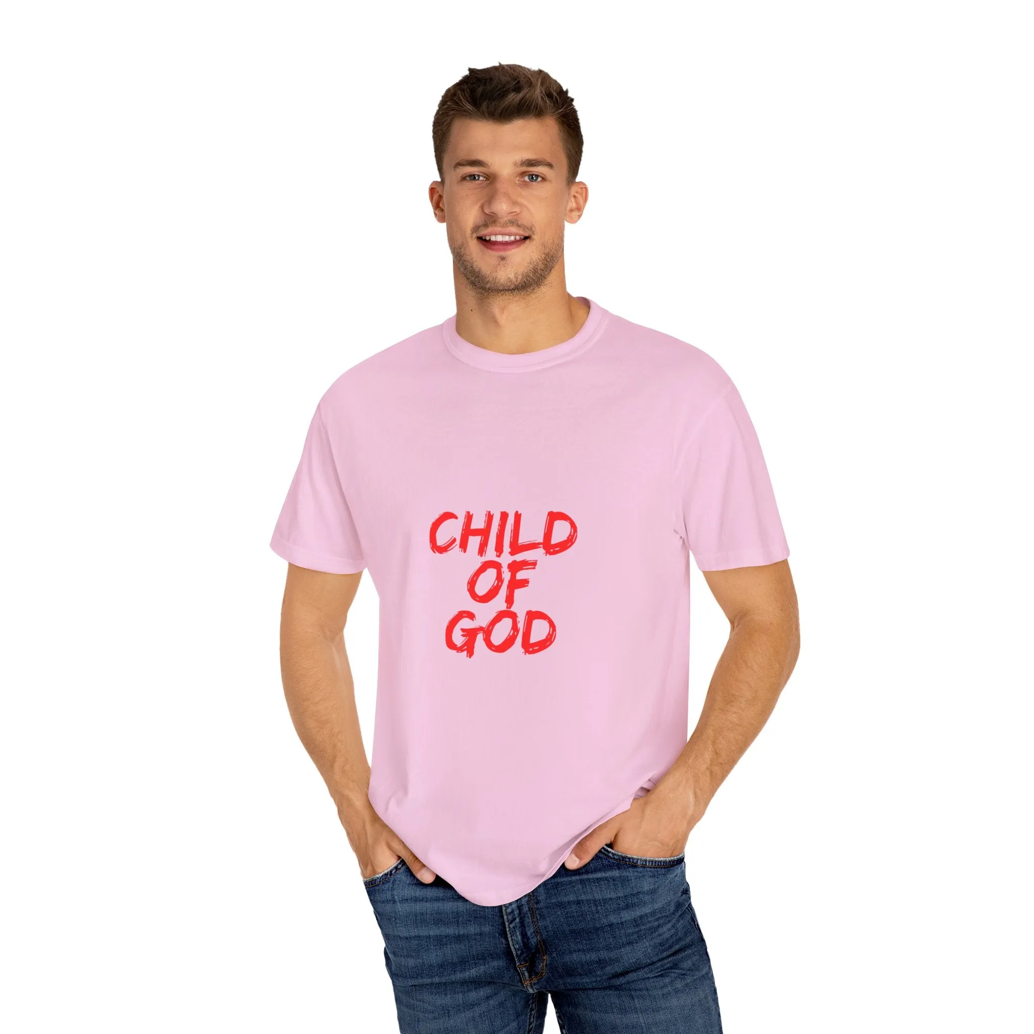 The Child of God Tee with Red Letters