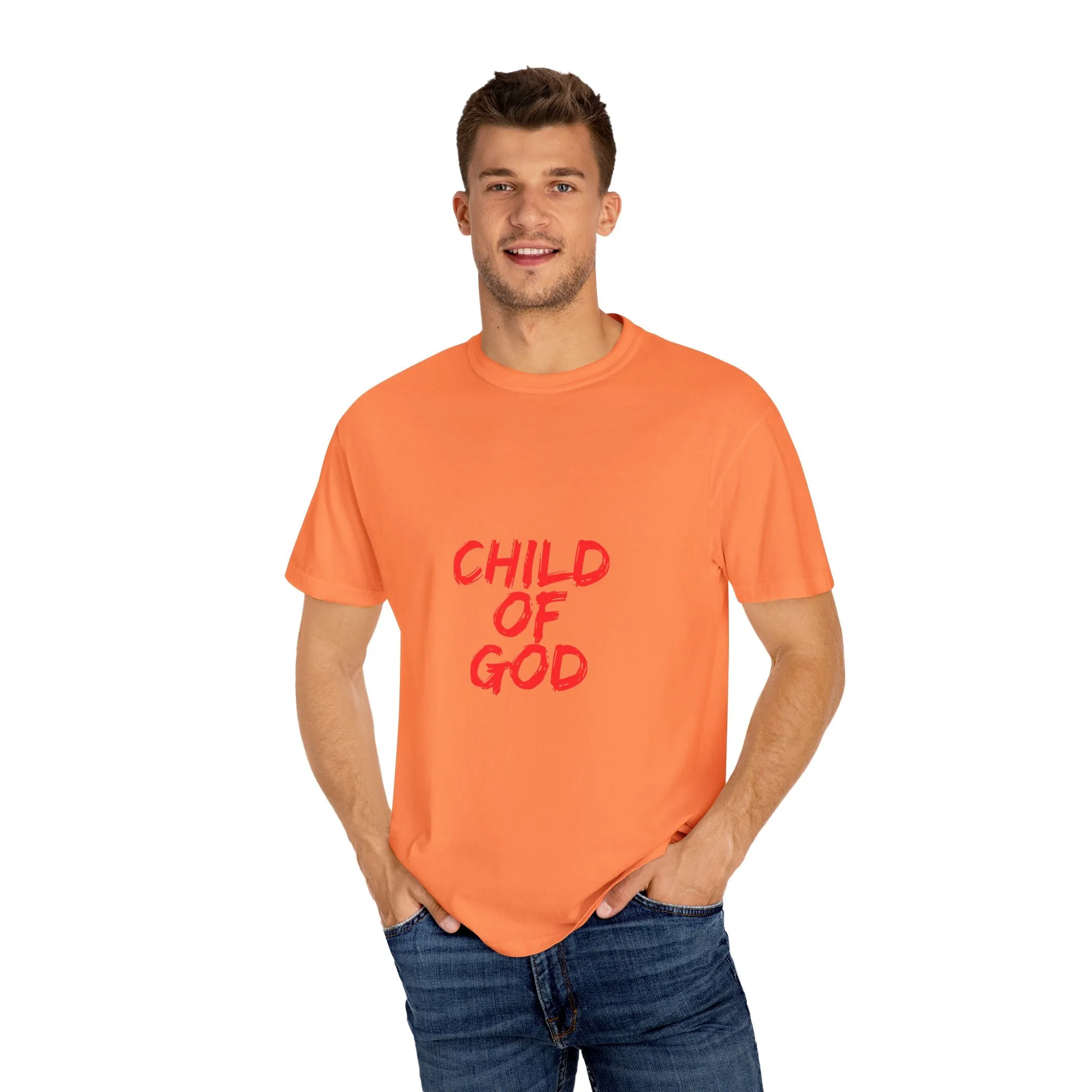 The Child of God Tee with Red Letters