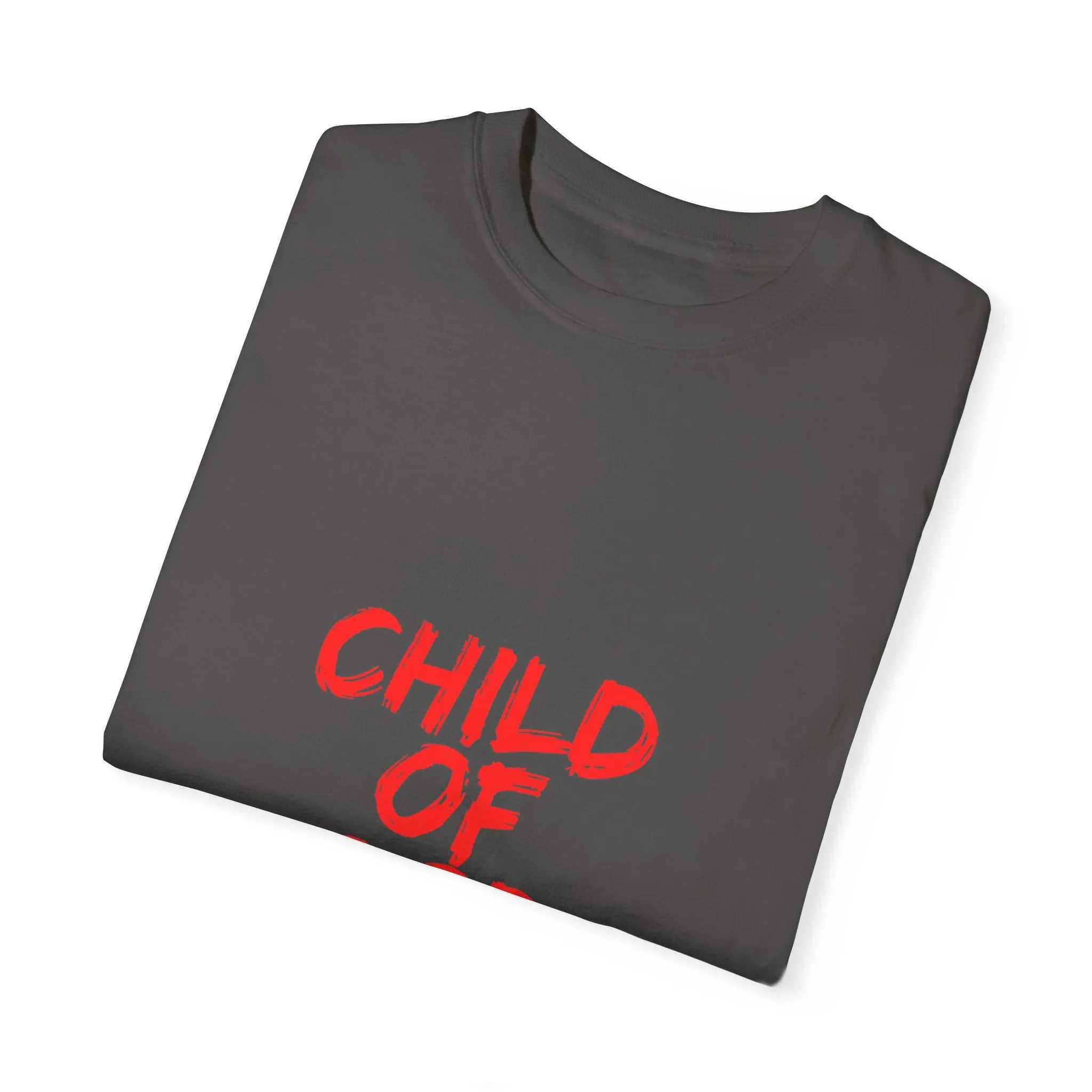 The Child of God Tee with Red Letters