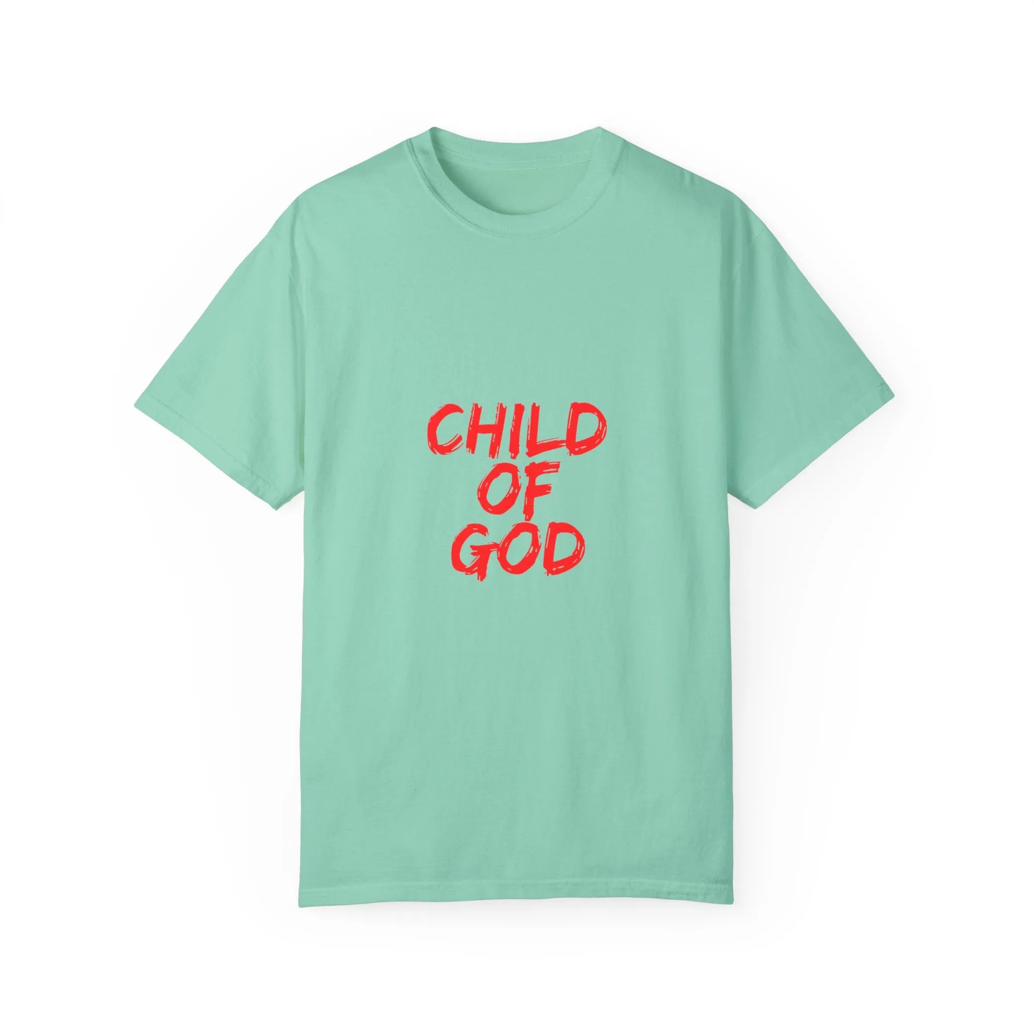 The Child of God Tee with Red Letters