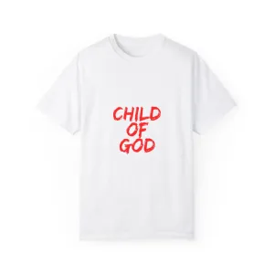 The Child of God Tee with Red Letters