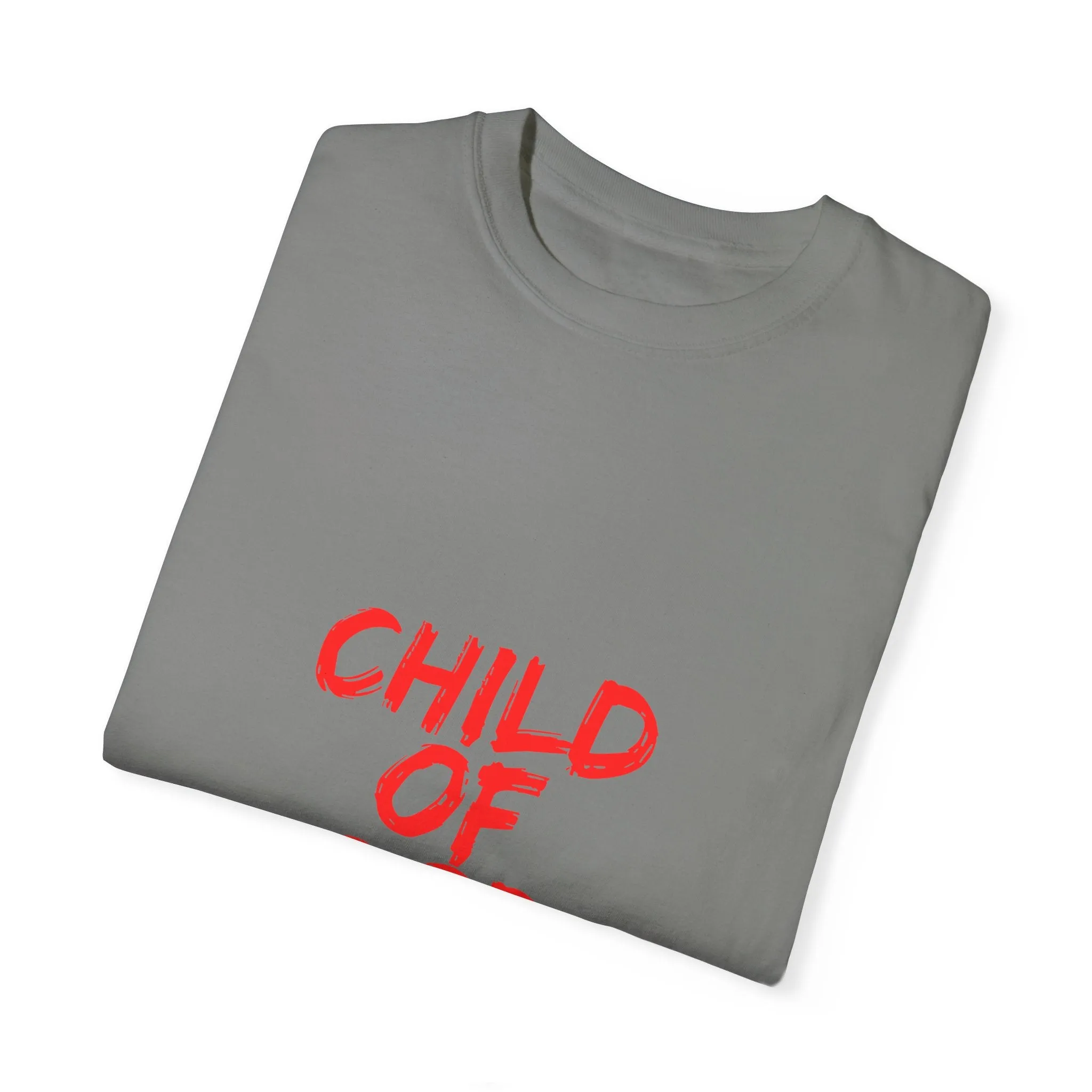 The Child of God Tee with Red Letters