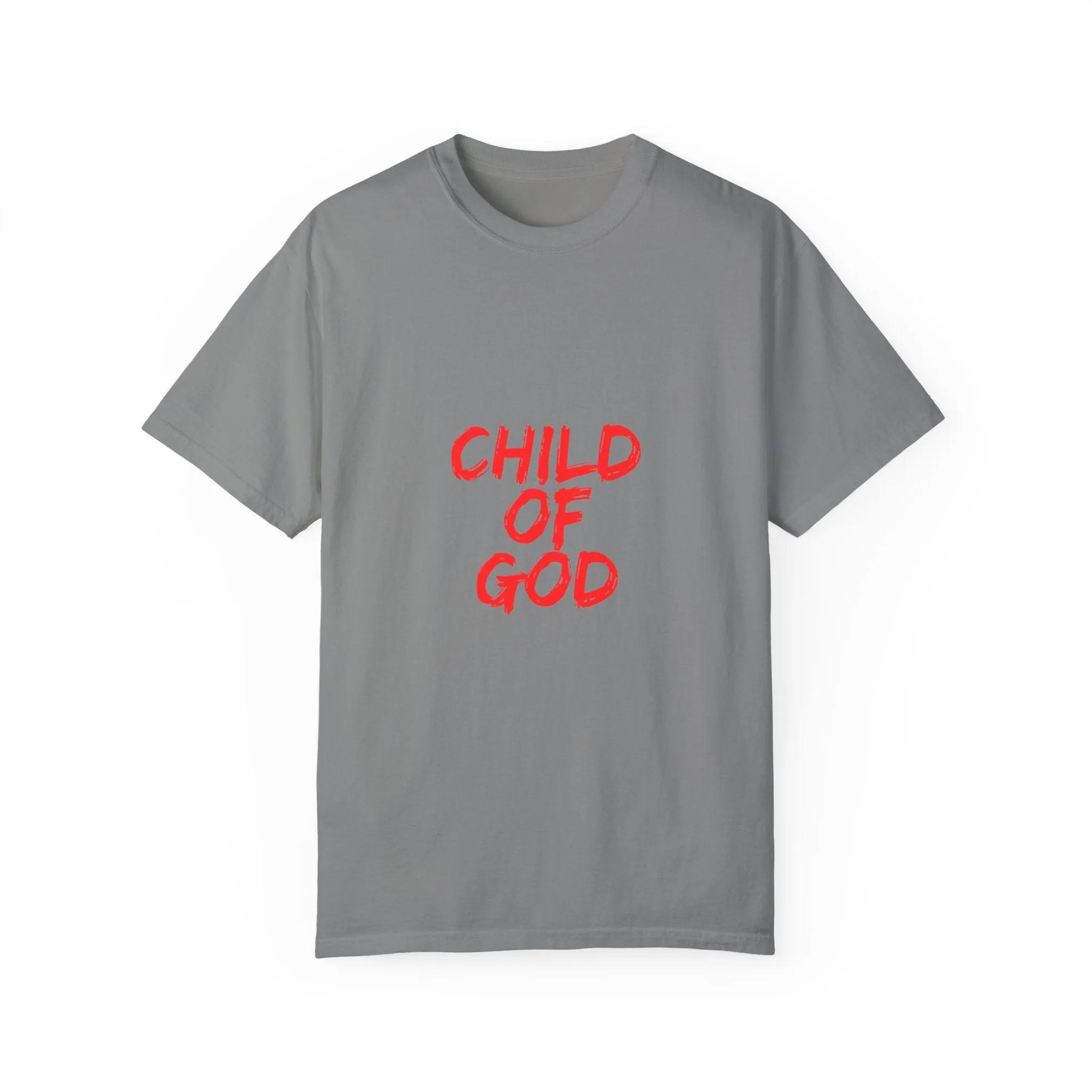 The Child of God Tee with Red Letters