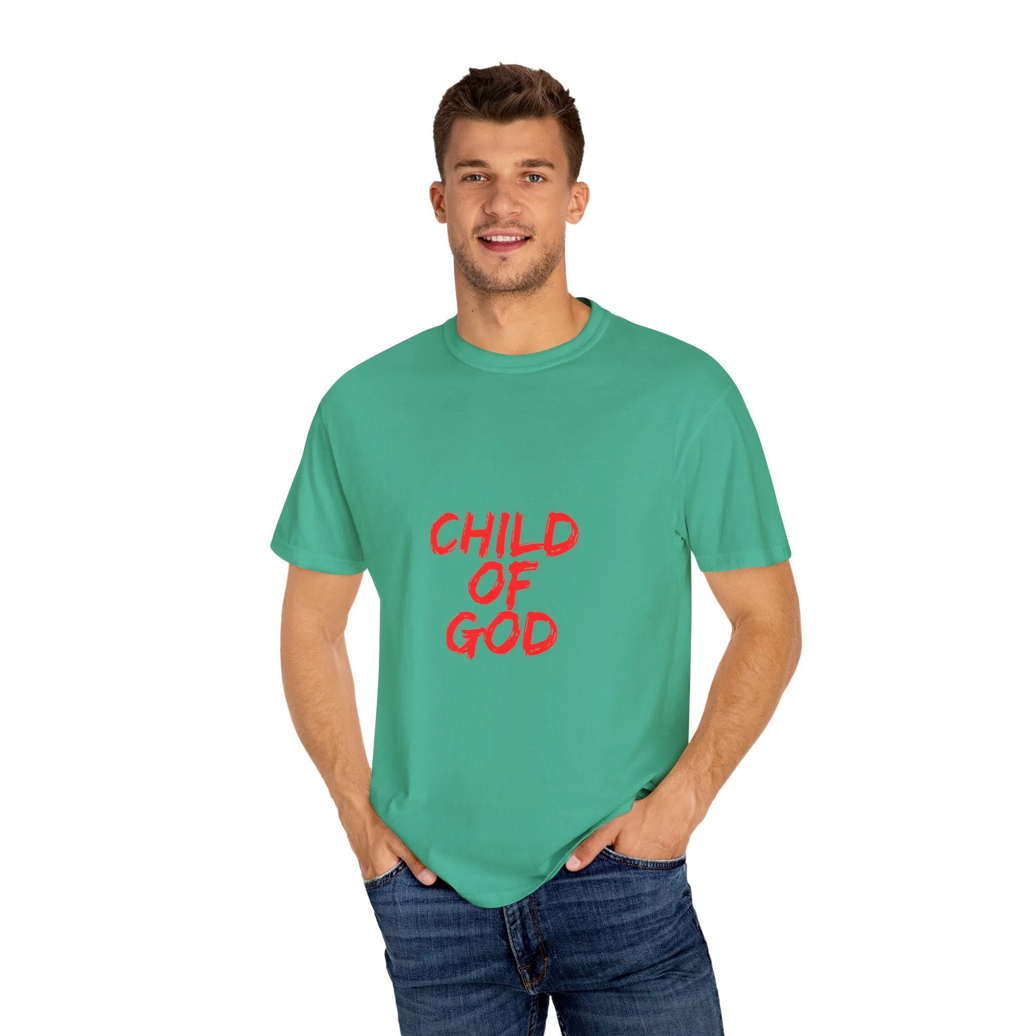 The Child of God Tee with Red Letters