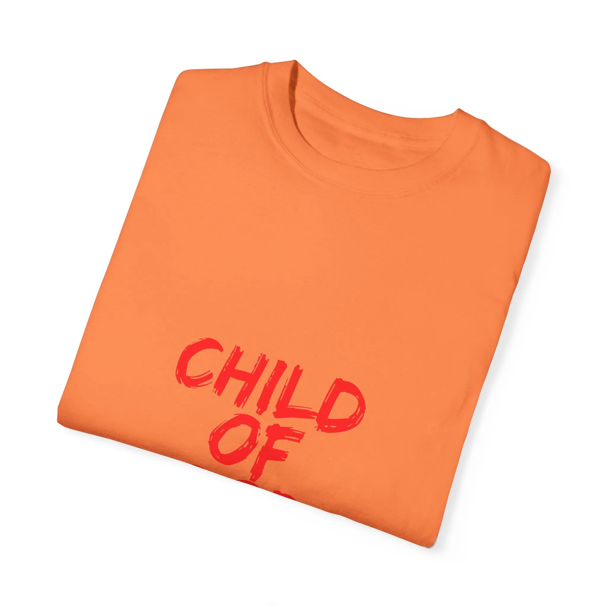 The Child of God Tee with Red Letters