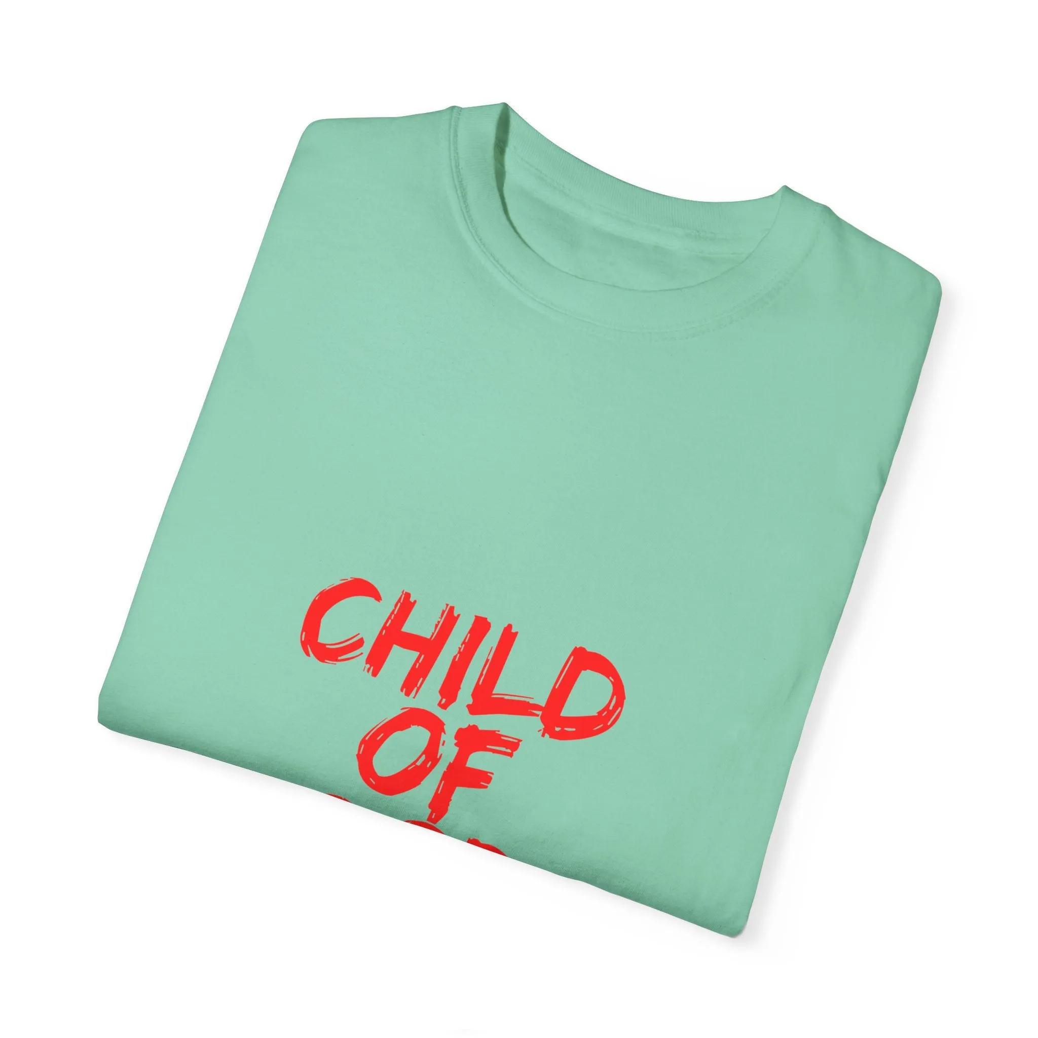 The Child of God Tee with Red Letters
