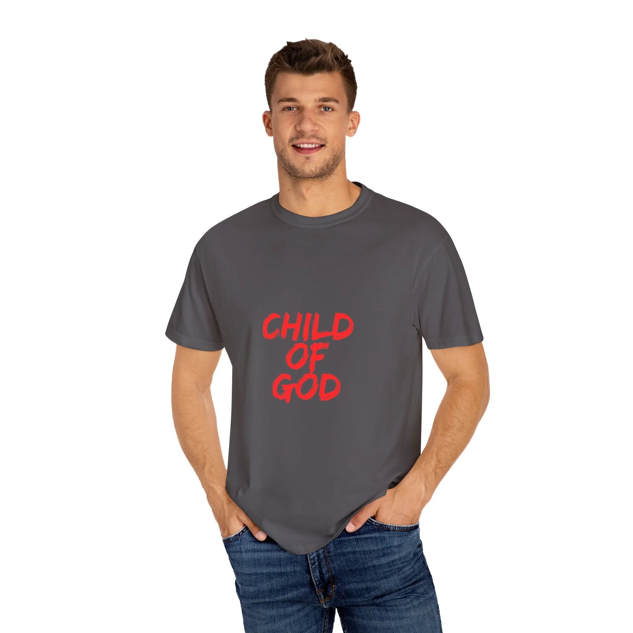 The Child of God Tee with Red Letters