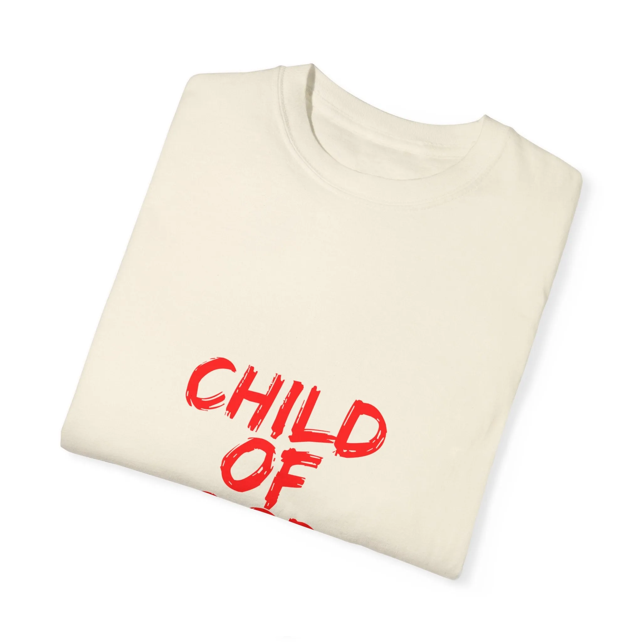 The Child of God Tee with Red Letters