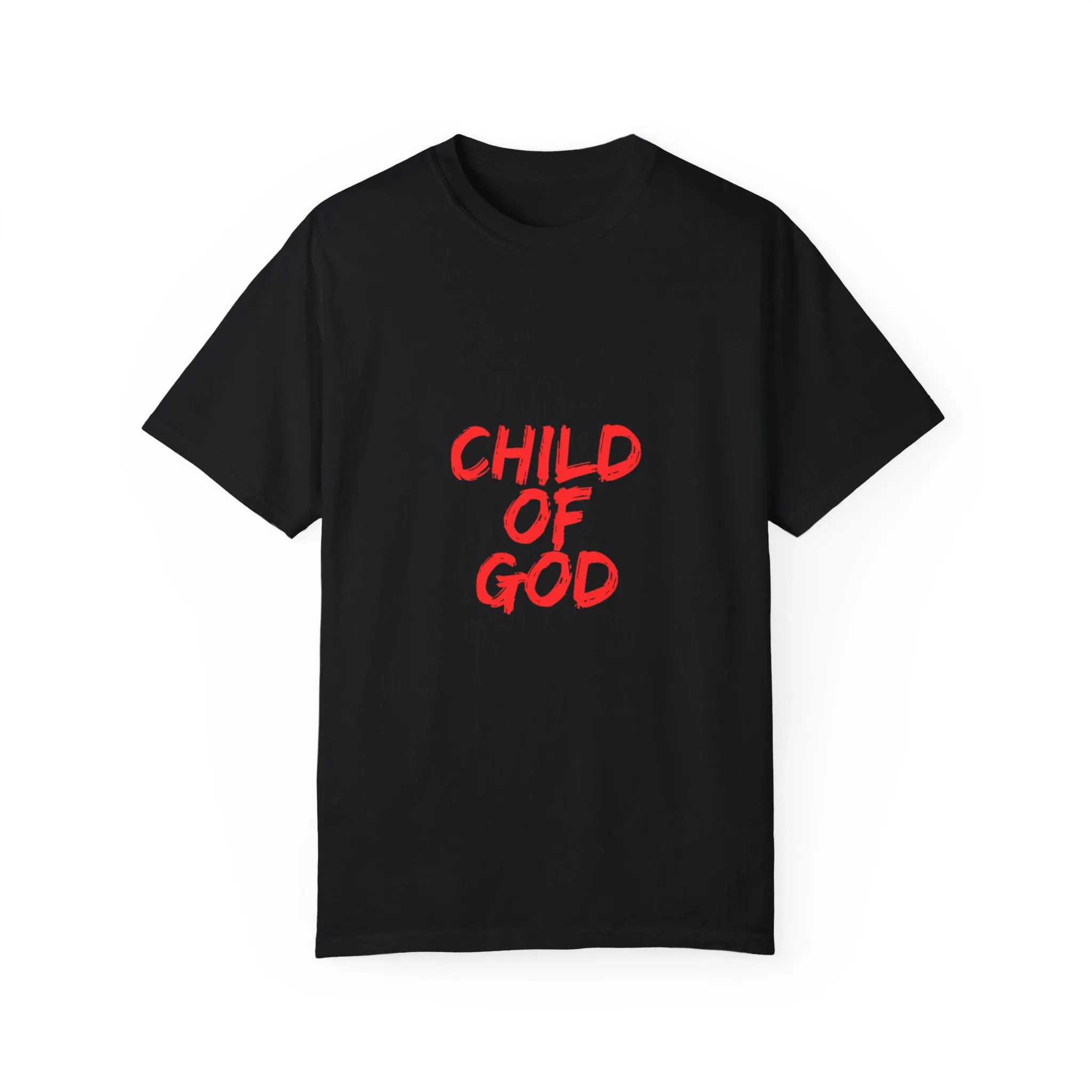 The Child of God Tee with Red Letters